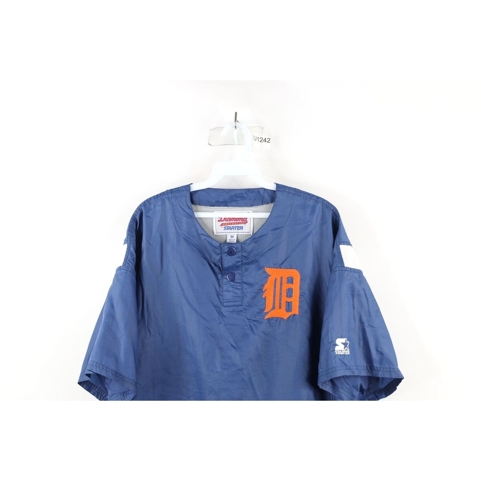 Starter × Vintage Vintage 90s Starter Detroit Tigers Baseball Jacket Size US M / EU 48-50 / 2 - 2 Thumbnail