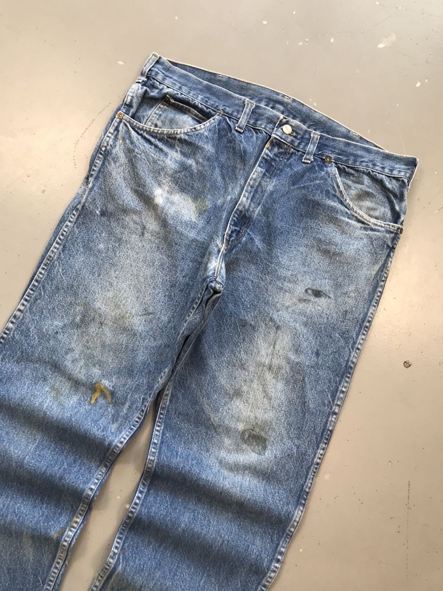 Carhartt × Vintage Vintage Carhartt b136 DST carpenter denim Size US 38 / EU 54 - 6 Thumbnail