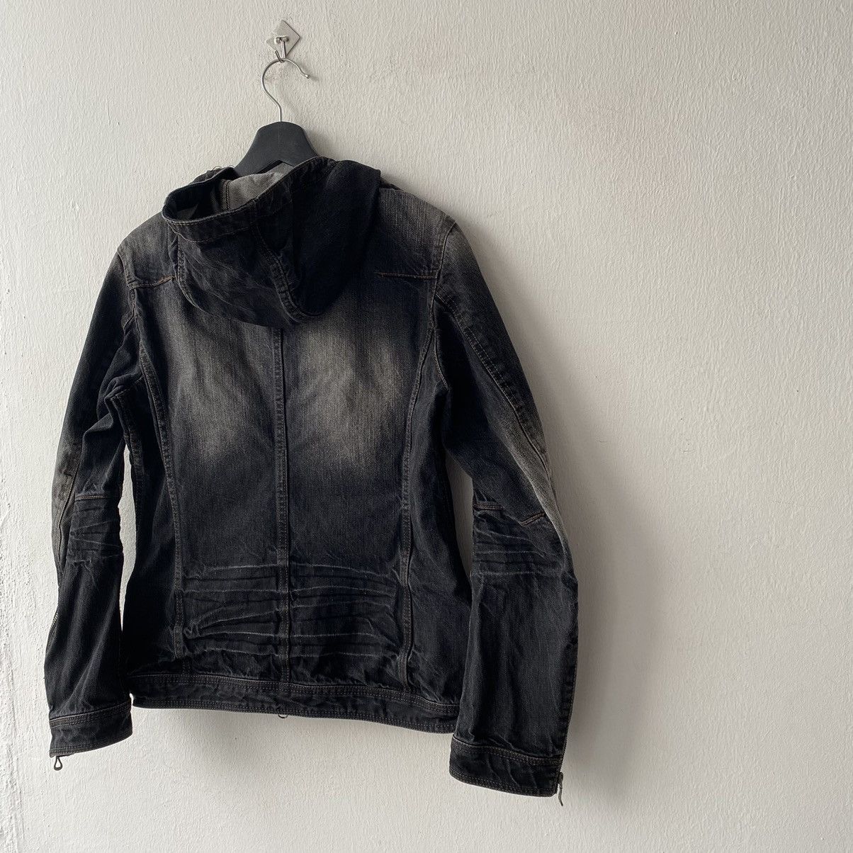 If Six Was Nine Ncfm Nicole Club Multipocket Punk Denim Hoodie Jacket Size US S / EU 44-46 / 1 - 7 Thumbnail