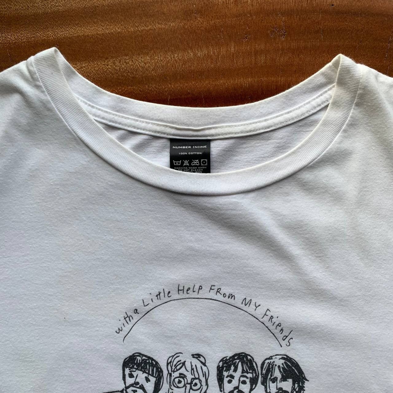 Number (N)ine Number Nine x The Beatles St Peppers Apples Liverpool Tshirt Size US XL / EU 56 / 4 - 7 Thumbnail