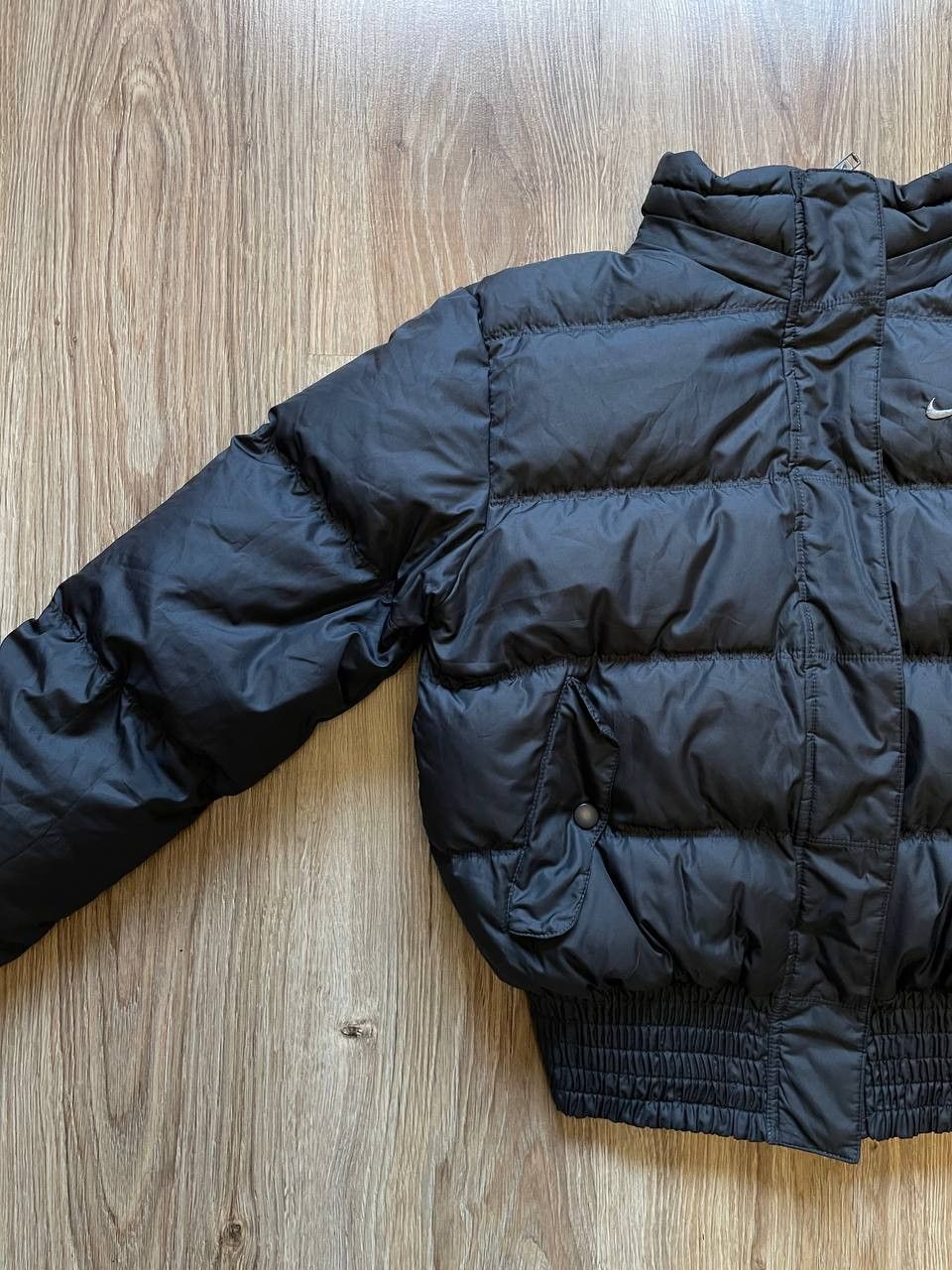 Nike Vintage Down Puffer Jacket Nike Swoosh Y2K Drill Size S / US 4 / IT 40 - 2 Thumbnail