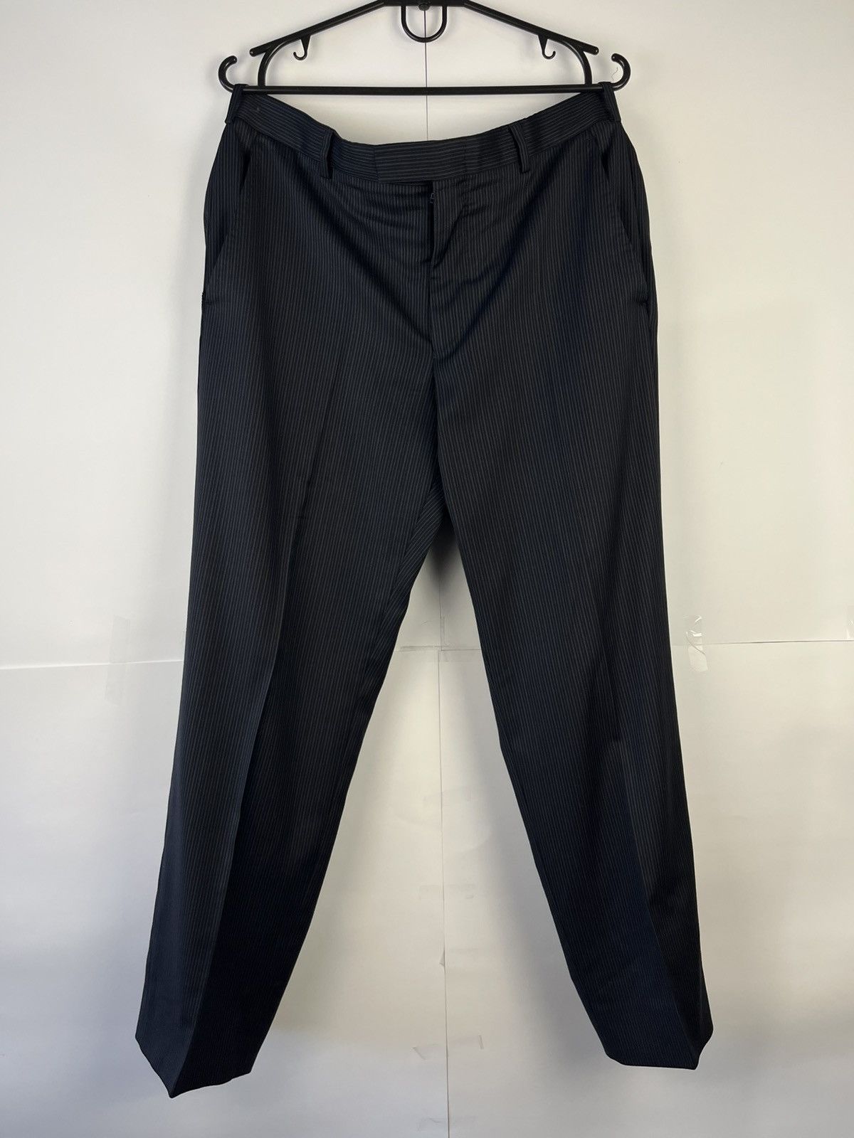 Z Zegna Z Zegna City Luxury Wool Stripped Suit Made in Italy Size 42R - 7 Thumbnail