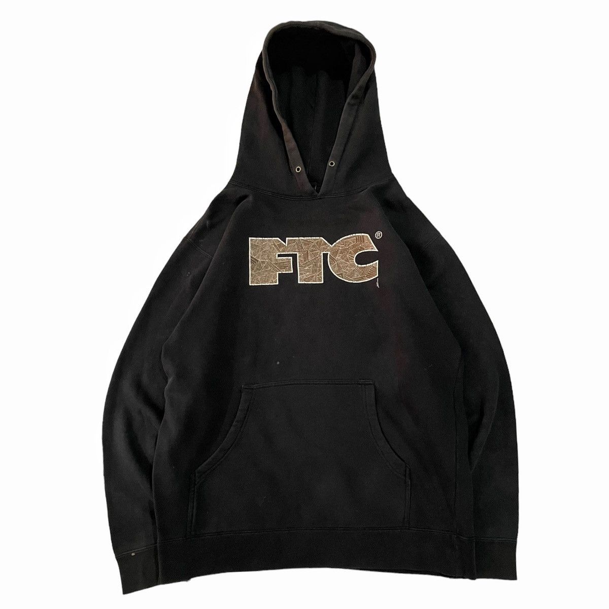 FTC × Vintage Vintage FTC Skateboarding Hoodie Sweatshirt Big Logo Black Size US S / EU 44-46 / 1 - 2 Thumbnail