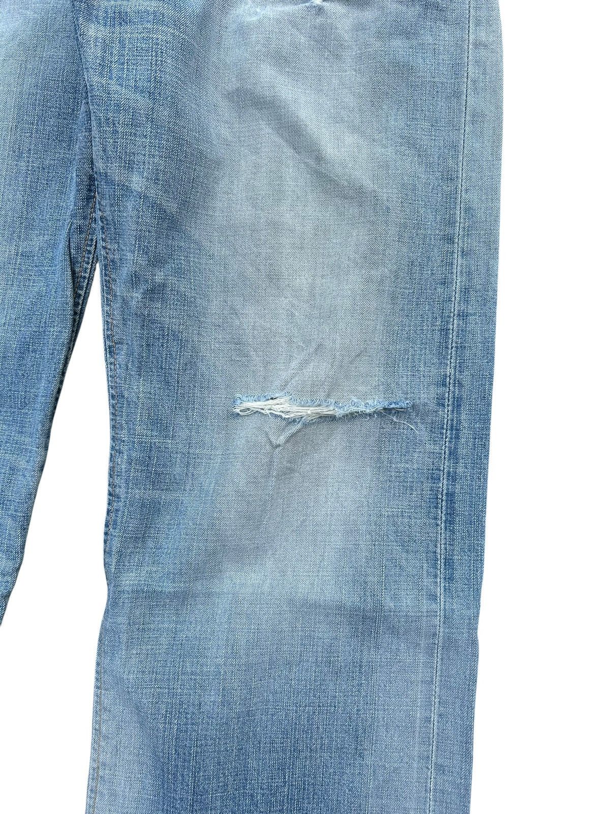 Japanese Brand × Kapital × Vintage Edwin Selvedge Distressed Denim Jeans Faded Size US 29 - 6 Thumbnail