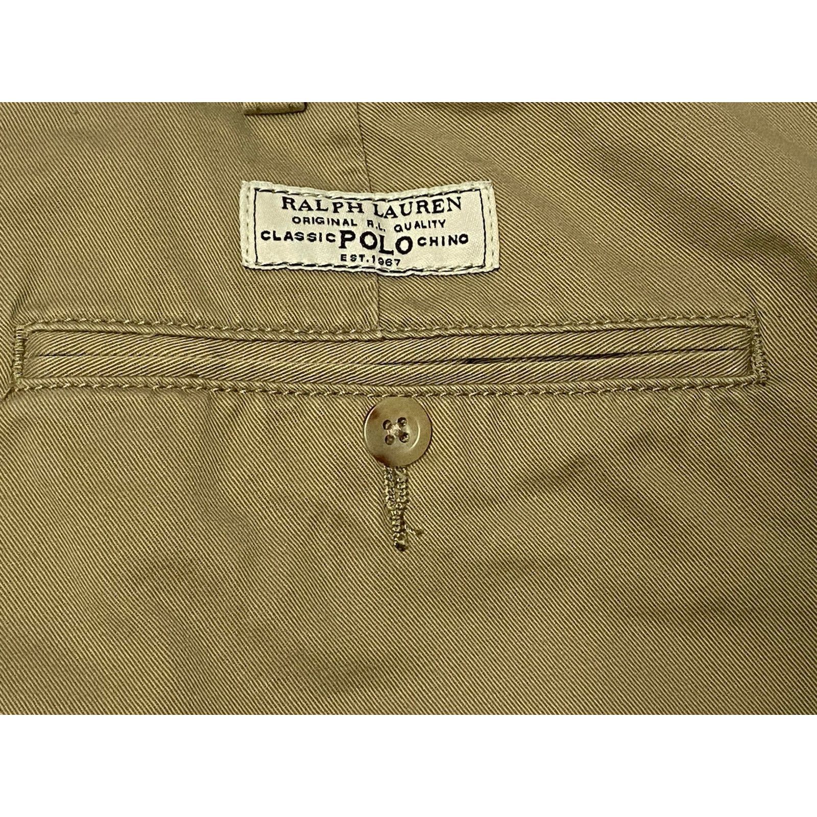Polo Ralph Lauren Polo Ralph Lauren Khaki VTG Short Big & Tall Size 42 NEW!! Size US 42 / EU 58 - 9 Thumbnail