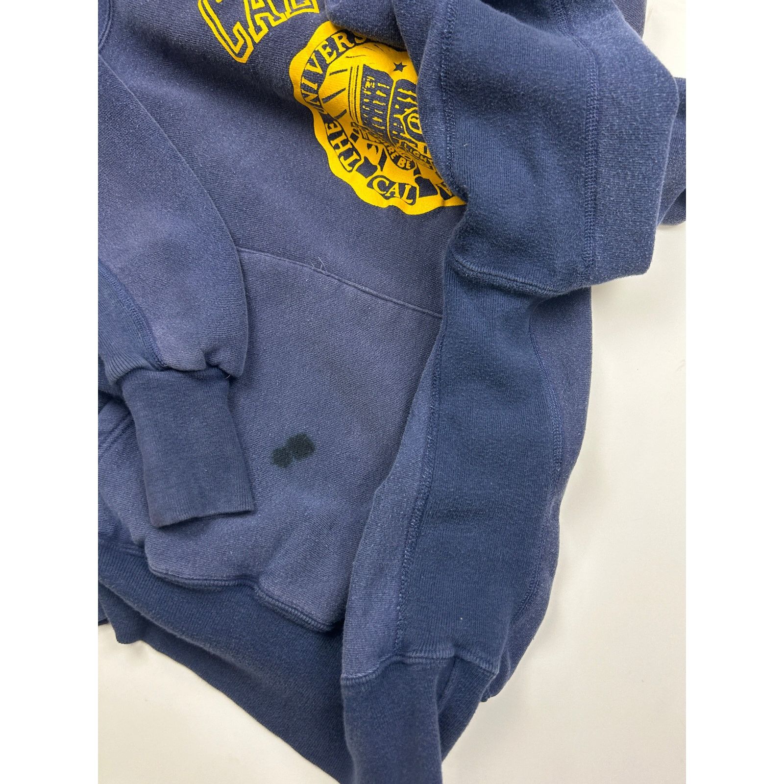 Vintage Vintage 80s/90s CAL Berkeley Collegiate Hooded Sweatshirt L Size US L / EU 52-54 / 3 - 6 Thumbnail