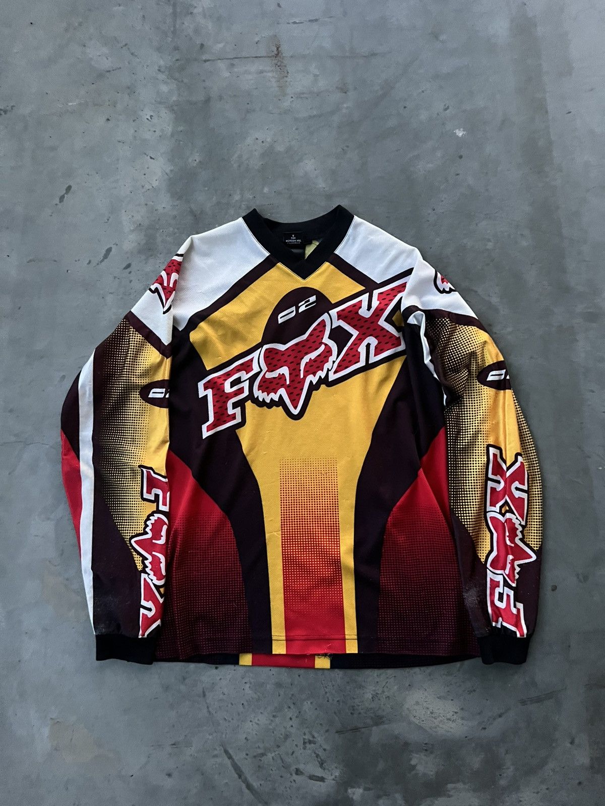 Fox Racing × Vintage Vintage fox racing jersey Size US XL / EU 56 / 4 - 1 Thumbnail