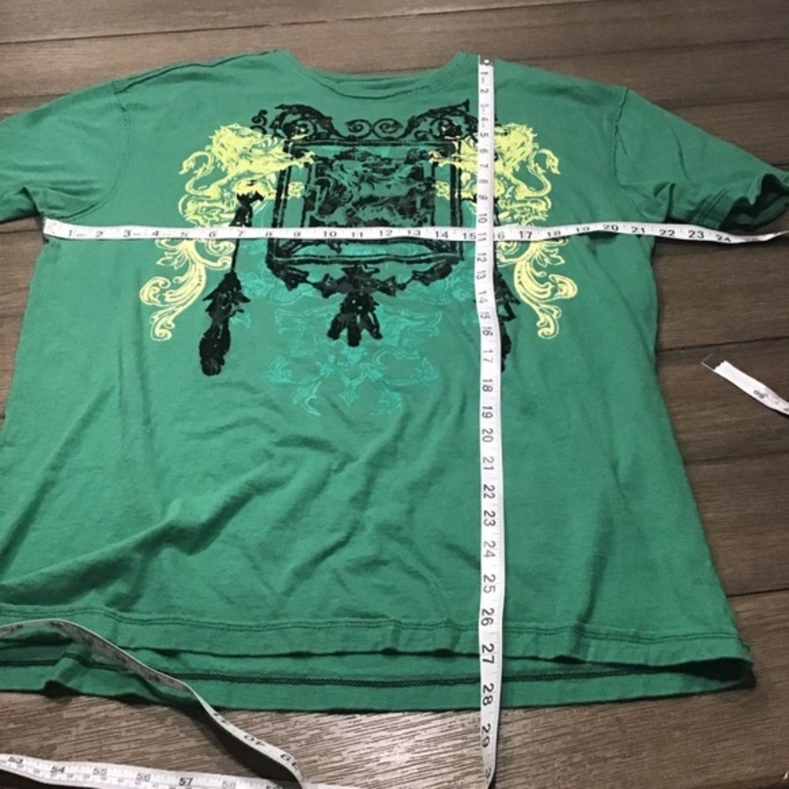 Daniel Cremieux Daniel Cremieux Green Lion Cotton Classic T-Shirt, L Size US L / EU 52-54 / 3 - 4 Thumbnail