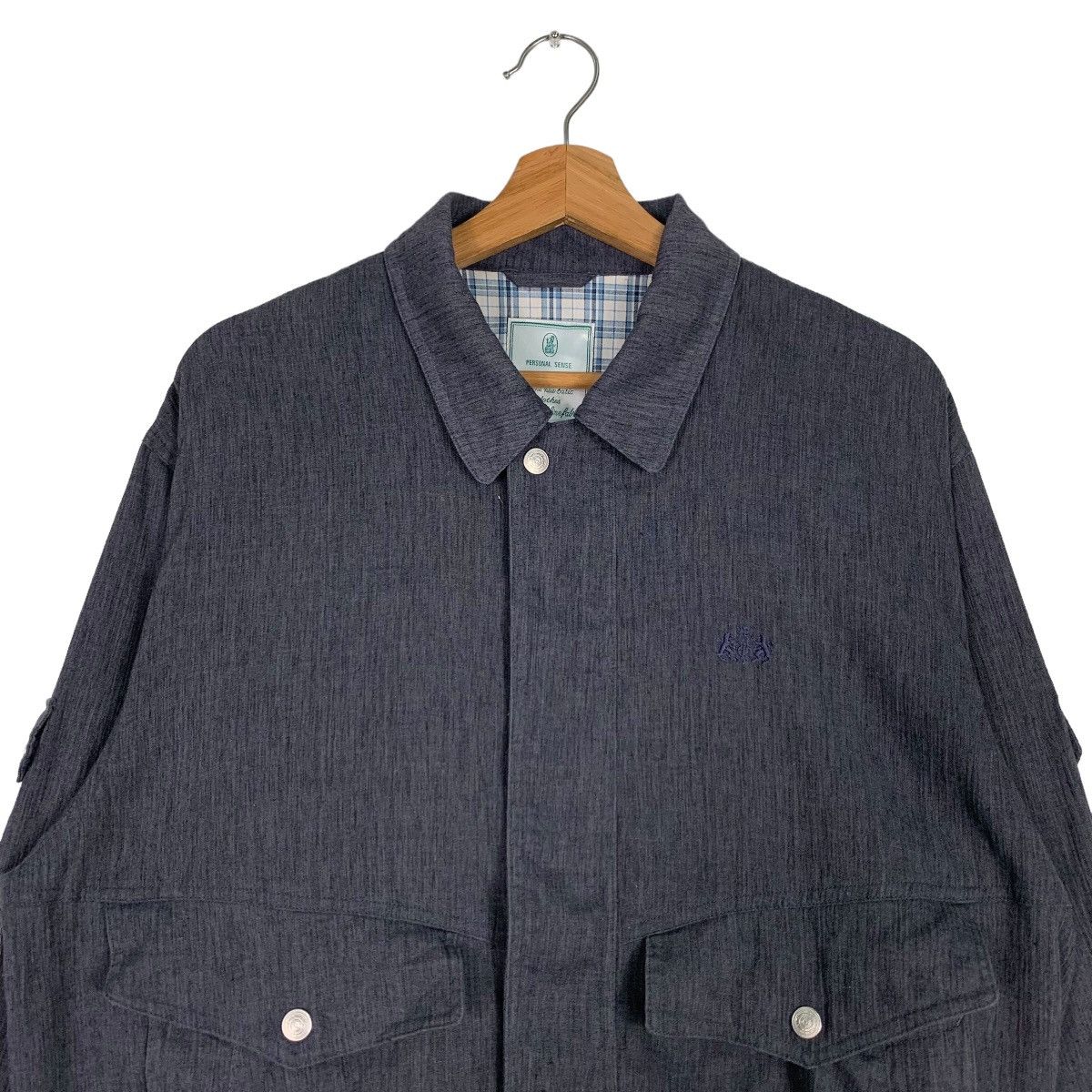 Japanese Brand SAPPERMAN Casual Jacket #0111-C6 Size US L / EU 52-54 / 3 - 3 Thumbnail