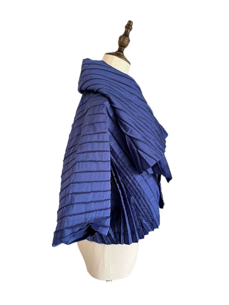 Issey Miyake Issey Miyake size:2 Blue mainline transformable coat Size XS / US 0-2 / IT 36-38 - 6 Thumbnail