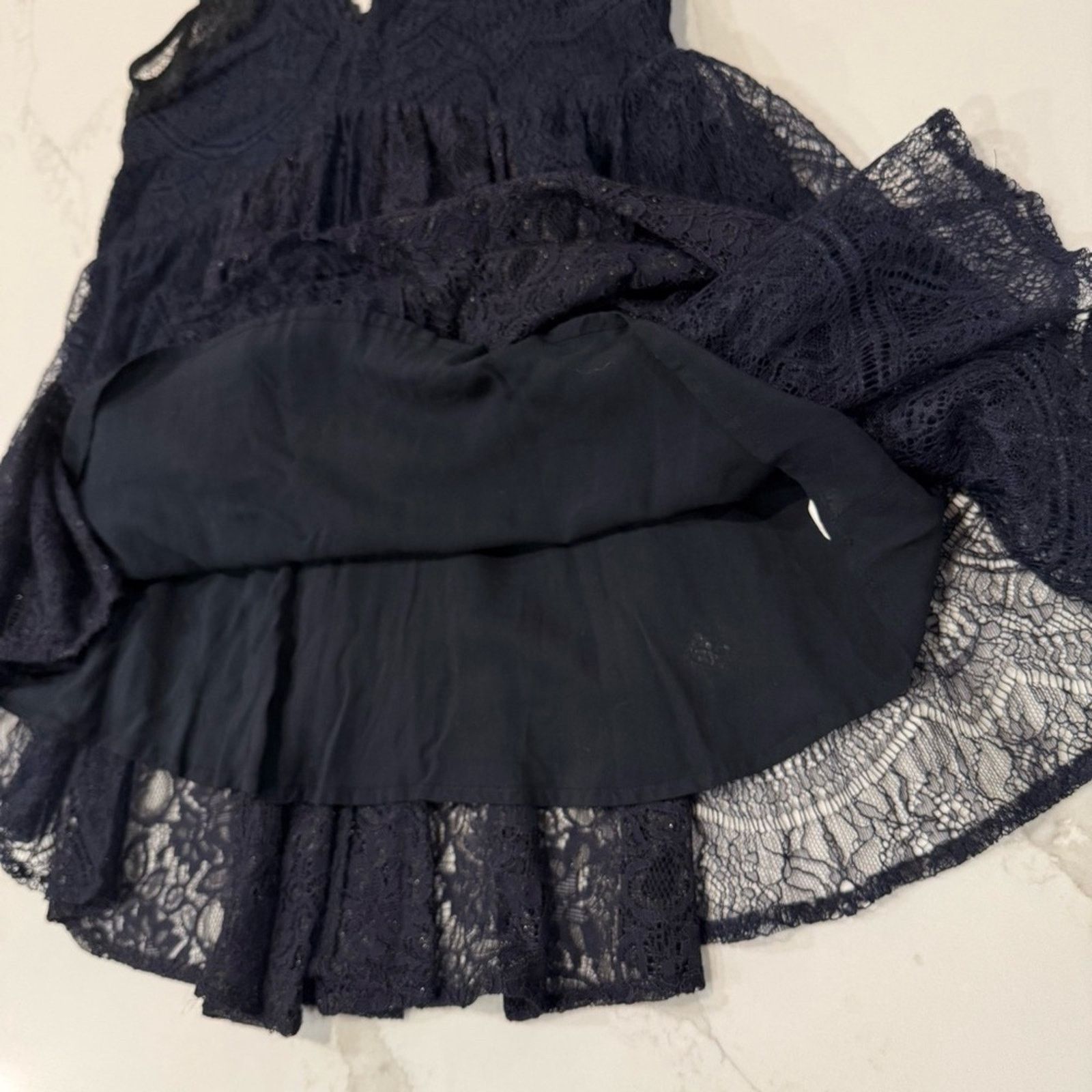 Free People Free People NWT Dont You Dare Lace Mini Dress Womens Small Size S / US 4 / IT 40 - 7 Thumbnail