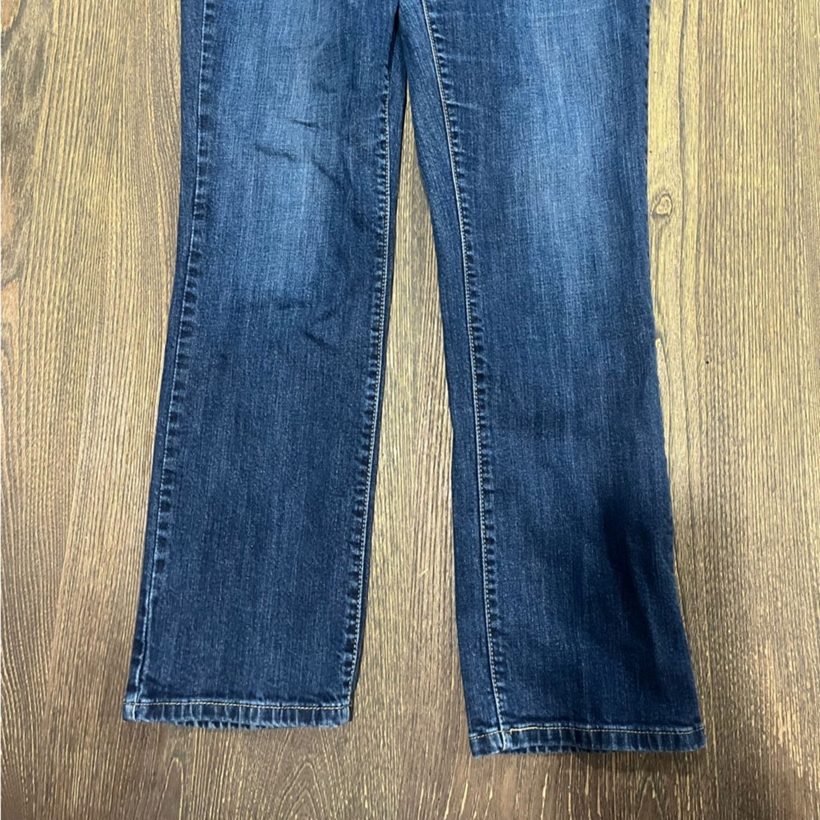 Levi's Levis 505 Straight Leg Jeans Mid Rise Medium Wash Cotton Size US 30 / EU 46 - 2 Thumbnail