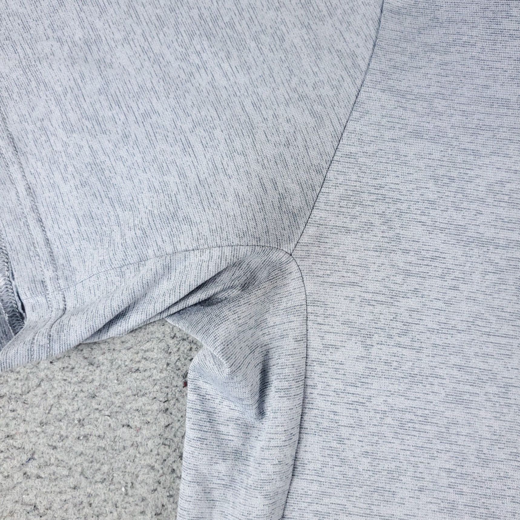 Nike Nike T Shirt Mens XL Gray Swoosh Running Active Gym Short Sleeve Size US XL / EU 56 / 4 - 3 Thumbnail