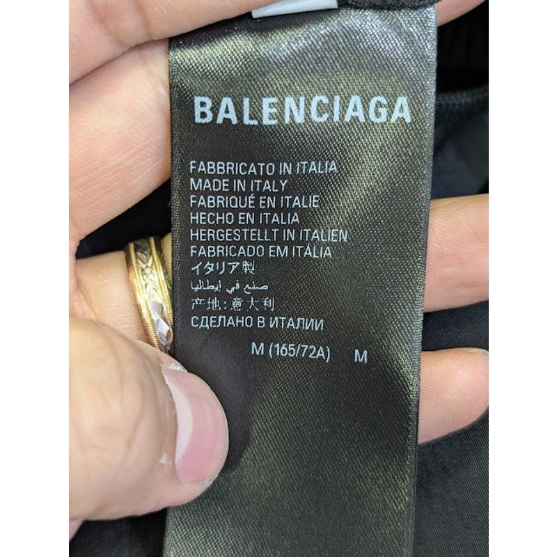 Balenciaga o1rshd1 Medium Fit Tracksuit Pants in Black Size US 32 / EU 48 - 15 Thumbnail