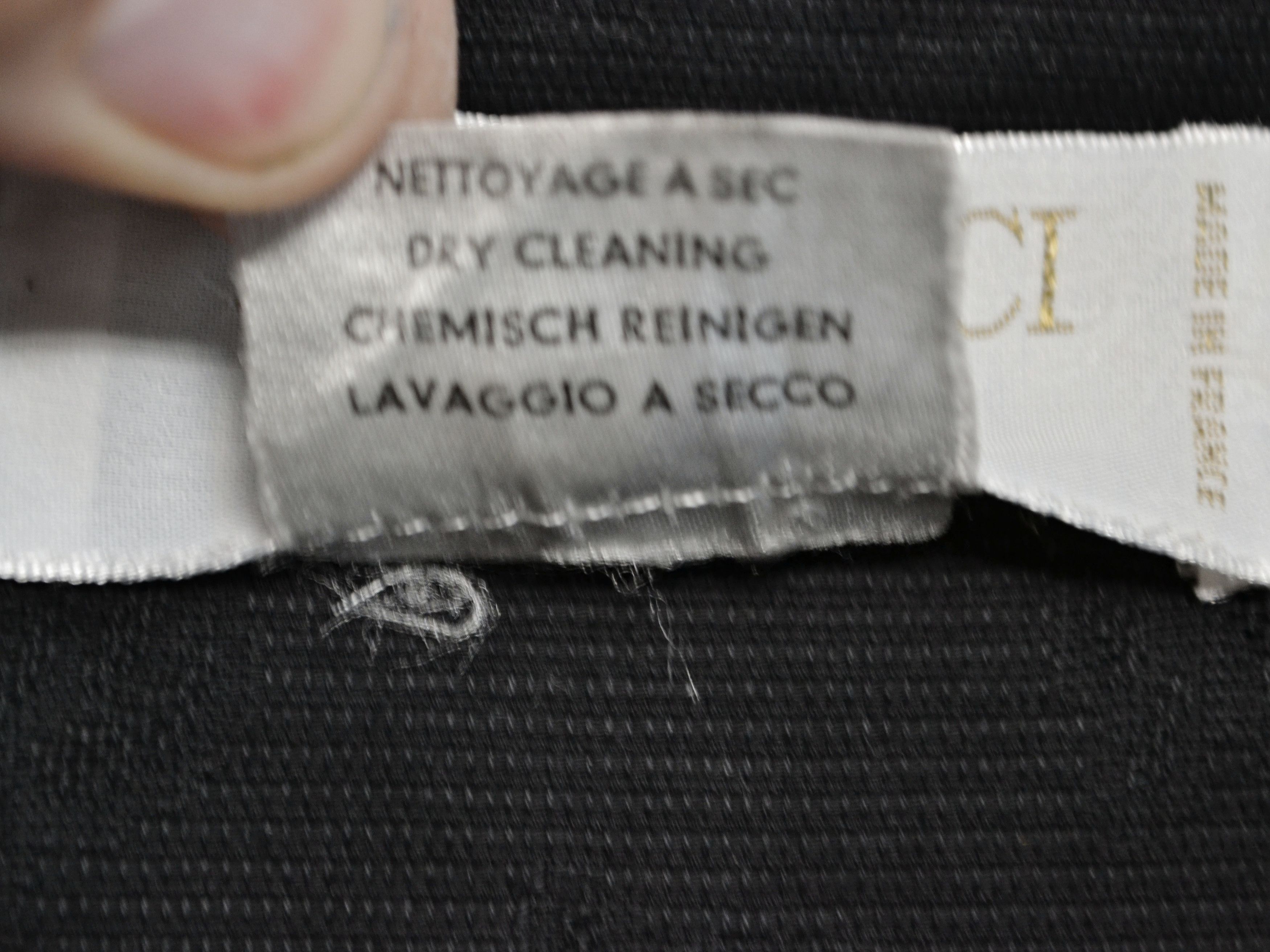 Nina Ricci NINA RICCI Vintage Black Cotton Dress Women’s Size 42 Size M / US 6-8 / IT 42-44 - 8 Thumbnail