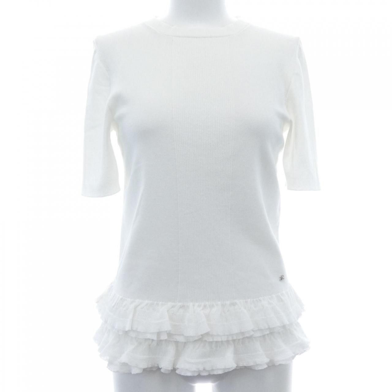 Chanel Chanel Chanel Knit Top Textile Tops P77073K11121 DUTY FREE for USA Size ONE SIZE - 1 Thumbnail