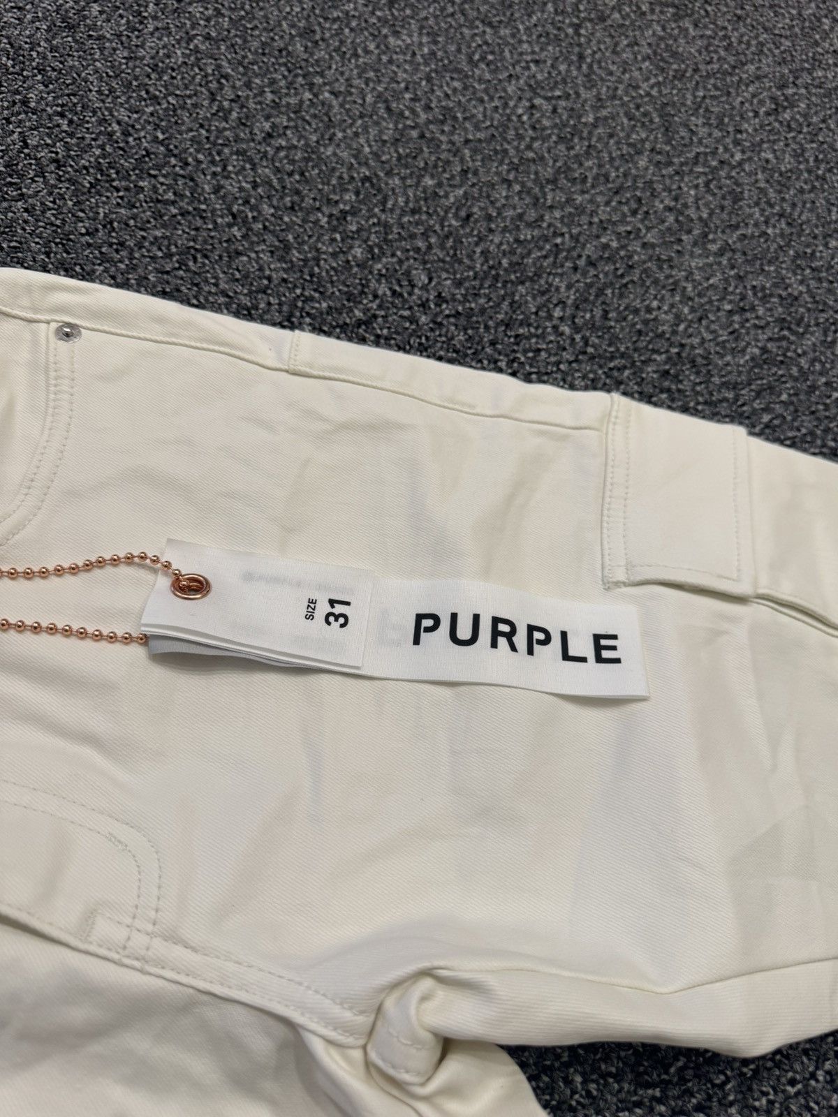 Purple Brand Purple Brand Leather Flare Jeans Size US 31 - 4 Thumbnail