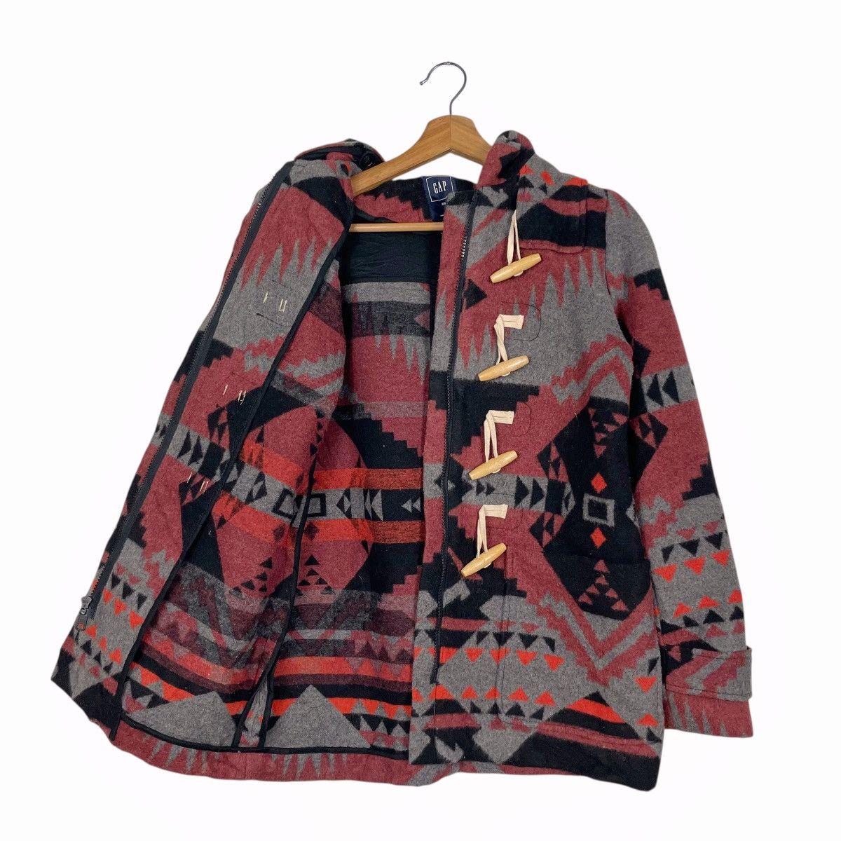 Gap Vintage Gap Aztech Design Duffle Jacket Size XXS / US 00 / IT 34 - 10 Thumbnail