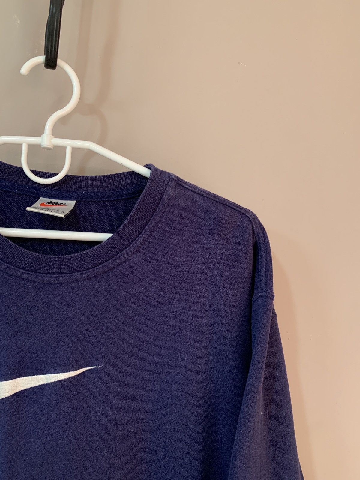 Vintage Womens Nike Vintage 90s Swoosh Sweatshirt Retro Size M Size M / US 6-8 / IT 42-44 - 5 Thumbnail