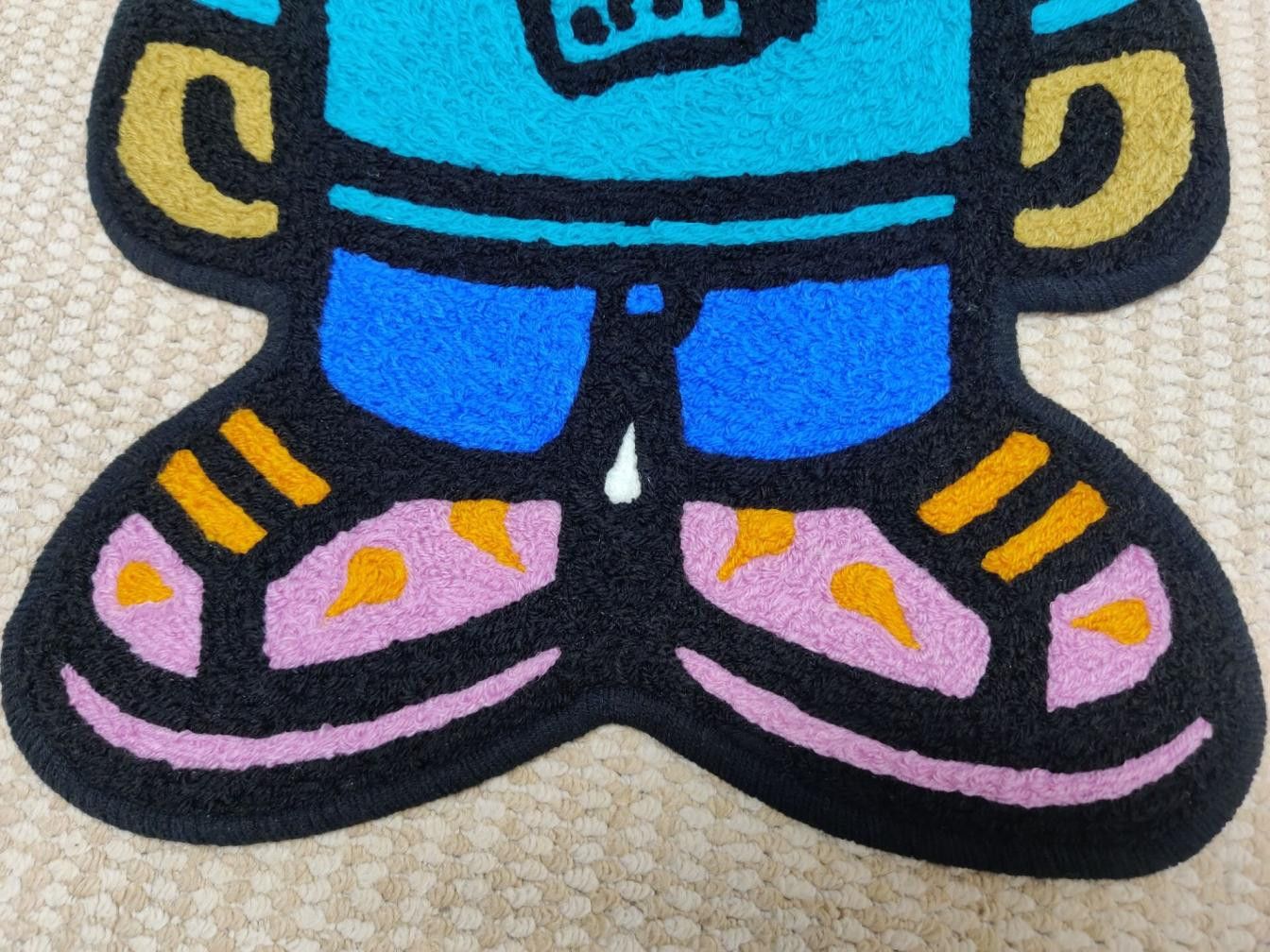Other Pharrell Williams Ice Cream BBC Wool Thread Carpet Blue Size ONE SIZE - 5 Thumbnail
