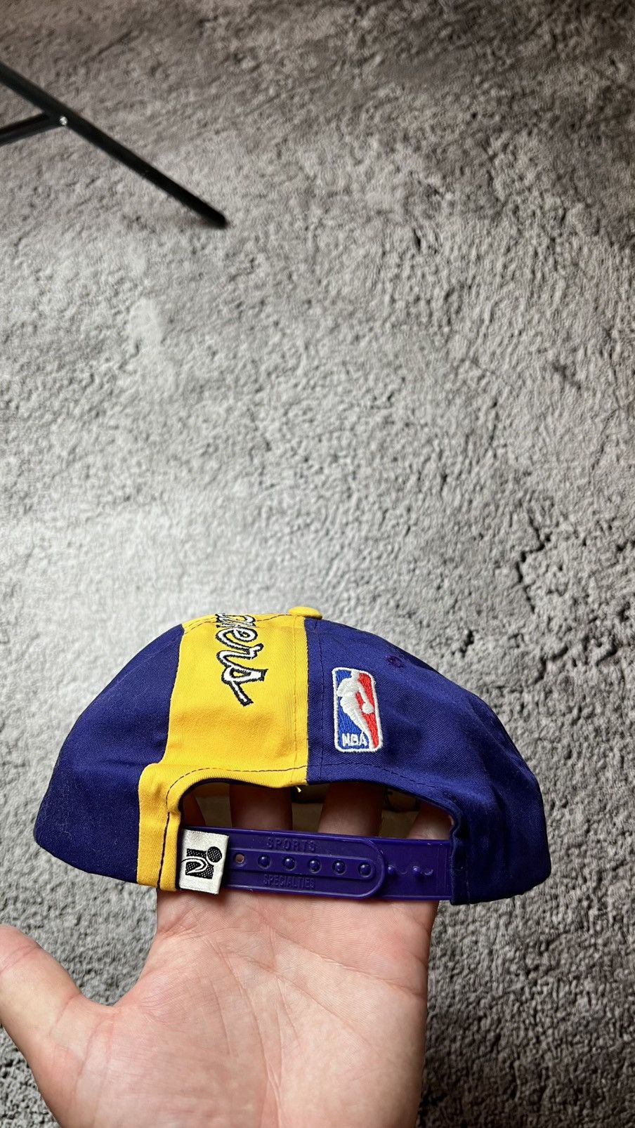 Sports Specialties VTG 90’s Los Angeles Lakers NBA Sport Specialties hat Size ONE SIZE - 3 Thumbnail
