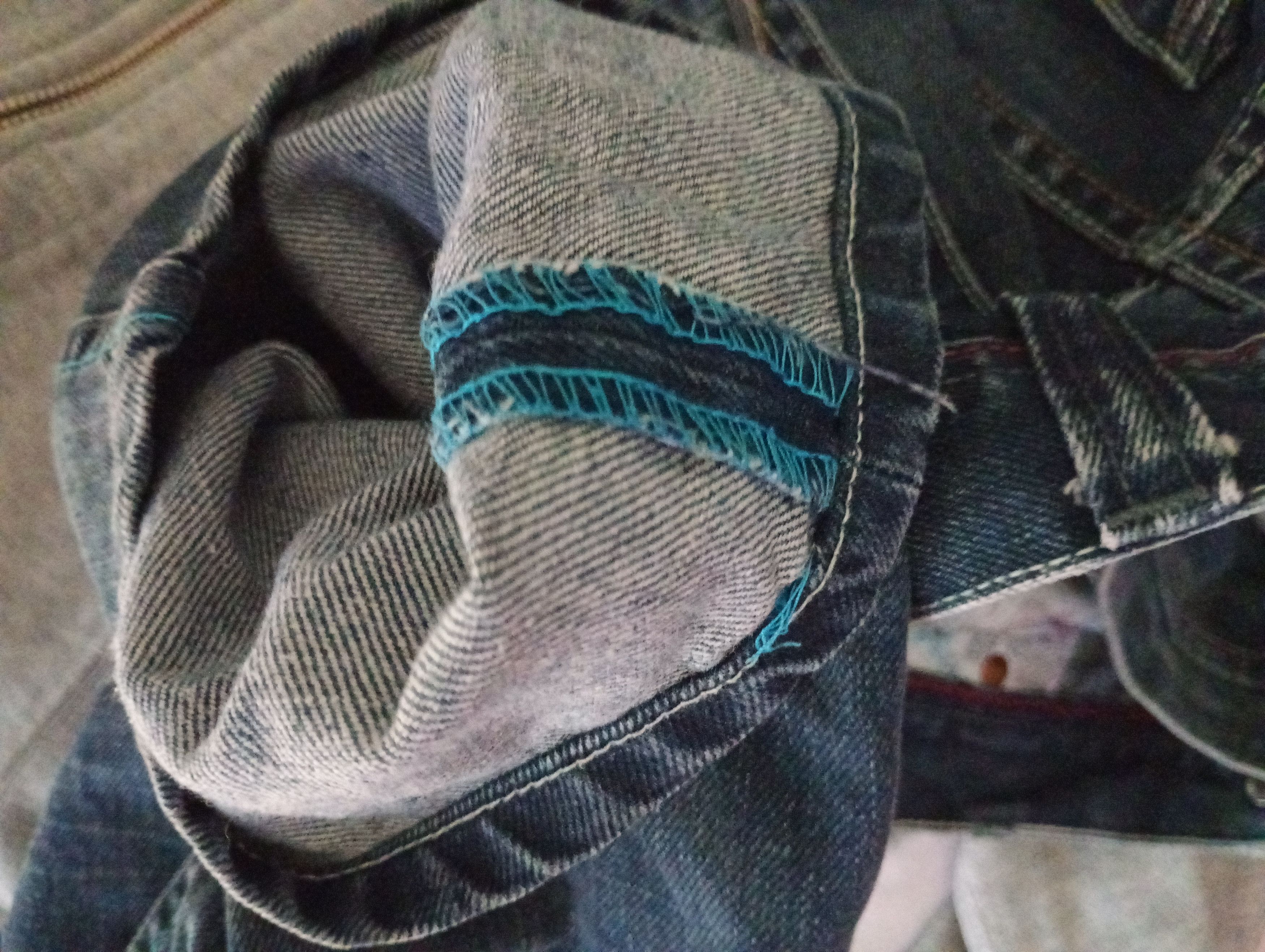 Evisu Evisu Ev.Genes Blue Selvege Jeans Vintage Size US 30 / EU 46 - 21 Thumbnail
