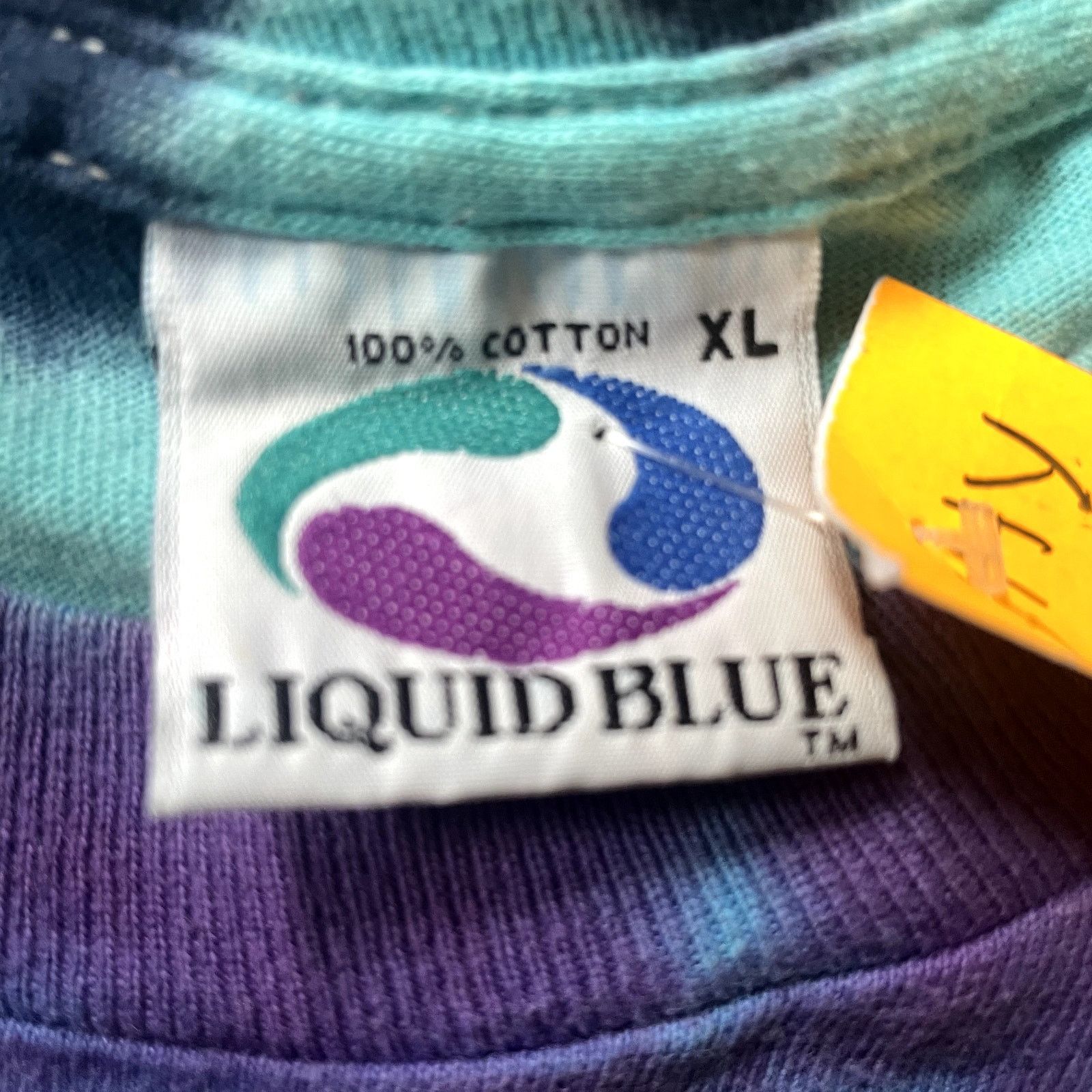 Liquid Blue The Allman Brothers Band 1992 VTG Rare Tie Dye Tee- Size XL Size US XL / EU 56 / 4 - 3 Thumbnail