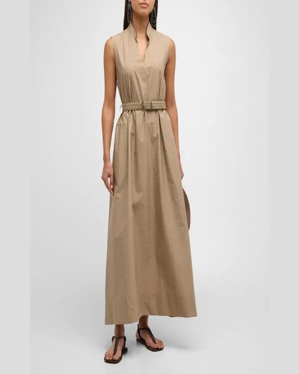 o1w1db10825 Dress in Light Beige