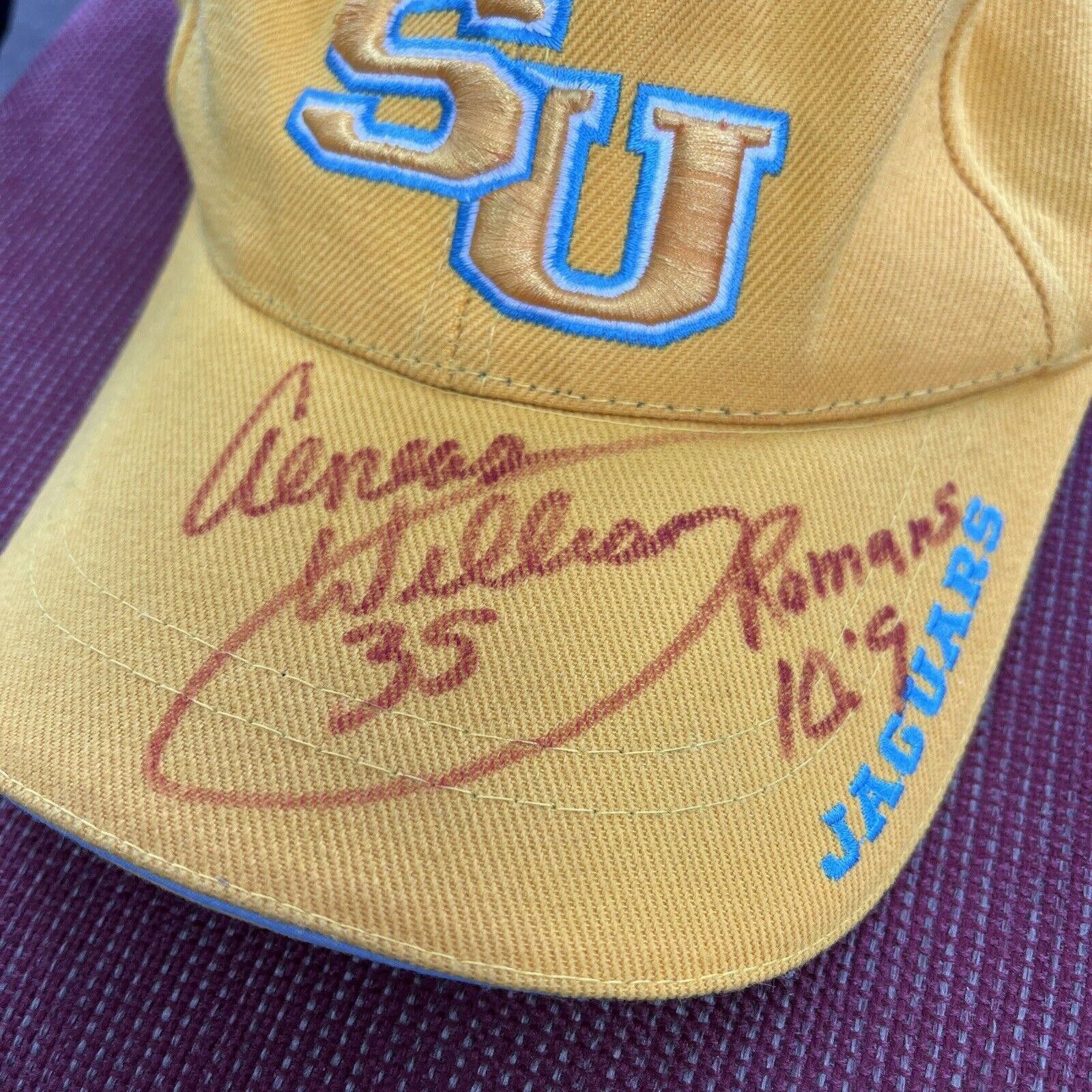 Designer Aeneas Williams - SIGNED Southern University Hat - Curated Size ONE SIZE - 2 Thumbnail