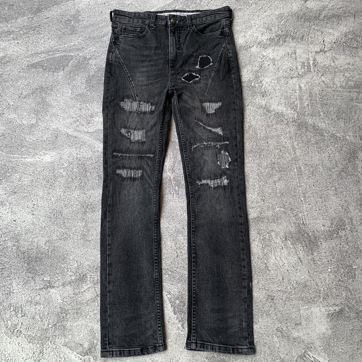 Number (N)ine Number (N)ine Distressed Musical Jeans Size US 29 - 1 Thumbnail