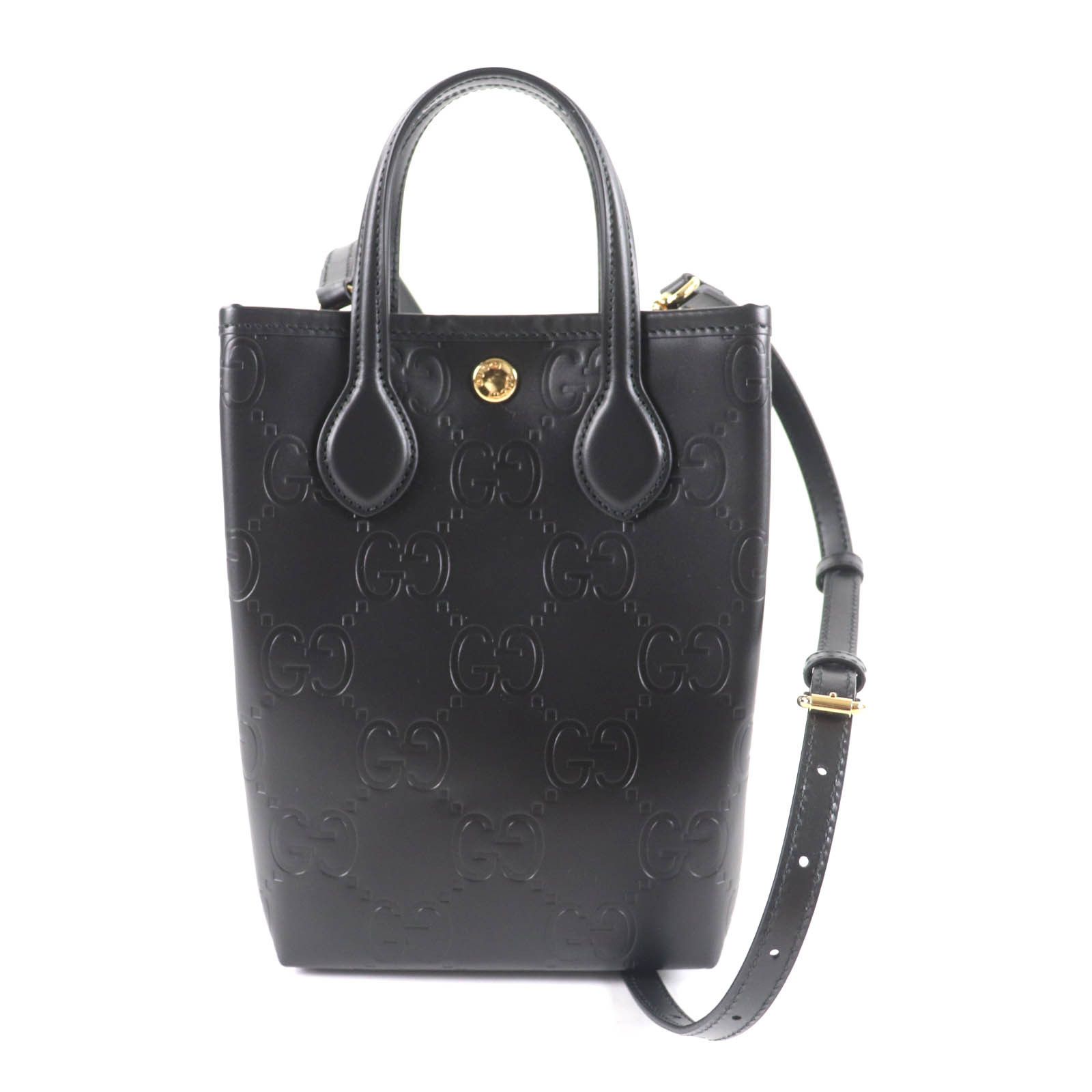 Gucci Gucci Gucci GG Super Mini Leather 2way Shoulder Bag Leather Shoulder Bag DUTY FREE for USA Size ONE SIZE - 1 Thumbnail