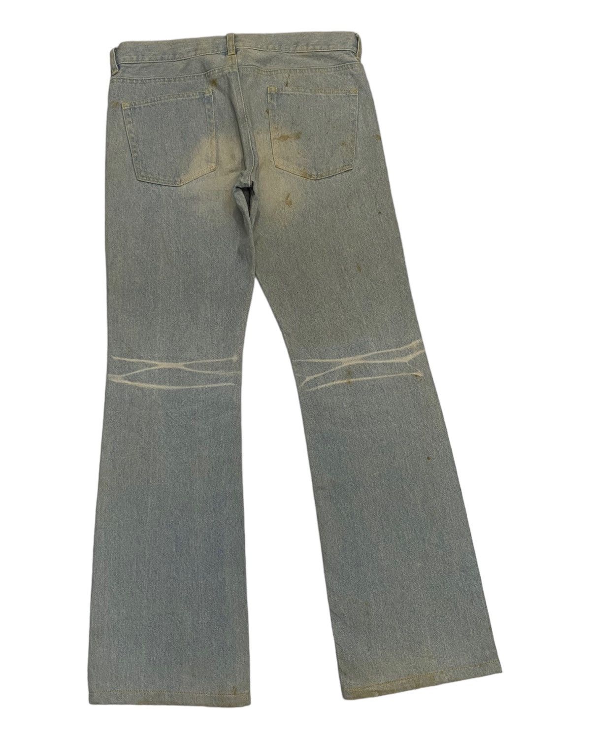 Hysteric Glamour FLARE JEANS🔥RUSTY BOOTCUT FLARE DENIM JEANS DISTRESSED Size US 32 / EU 48 - 5 Thumbnail