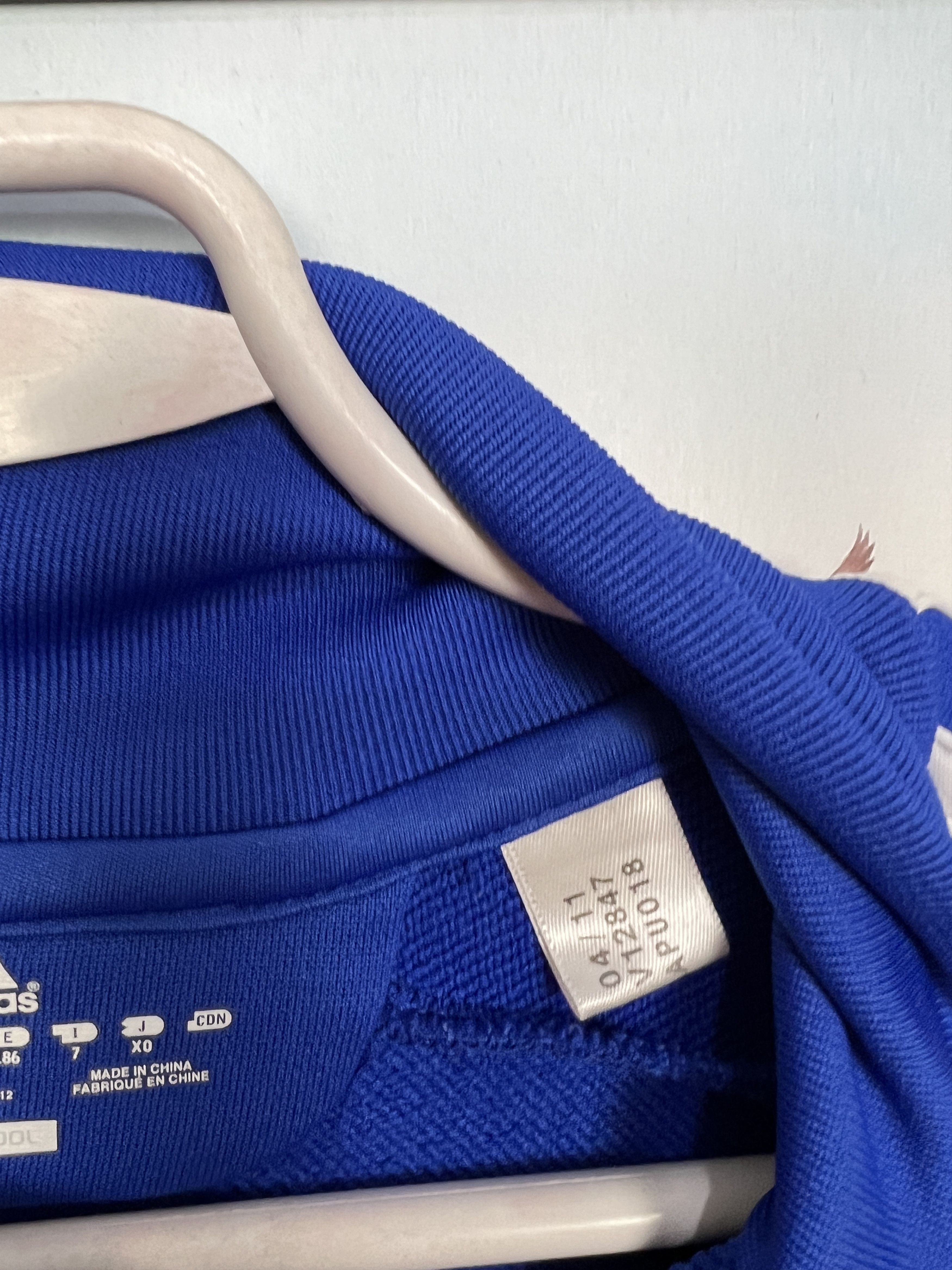 Adidas Chelsea Football Player Train Sweatshirt Track Top Jacket Size US L / EU 52-54 / 3 - 8 Thumbnail