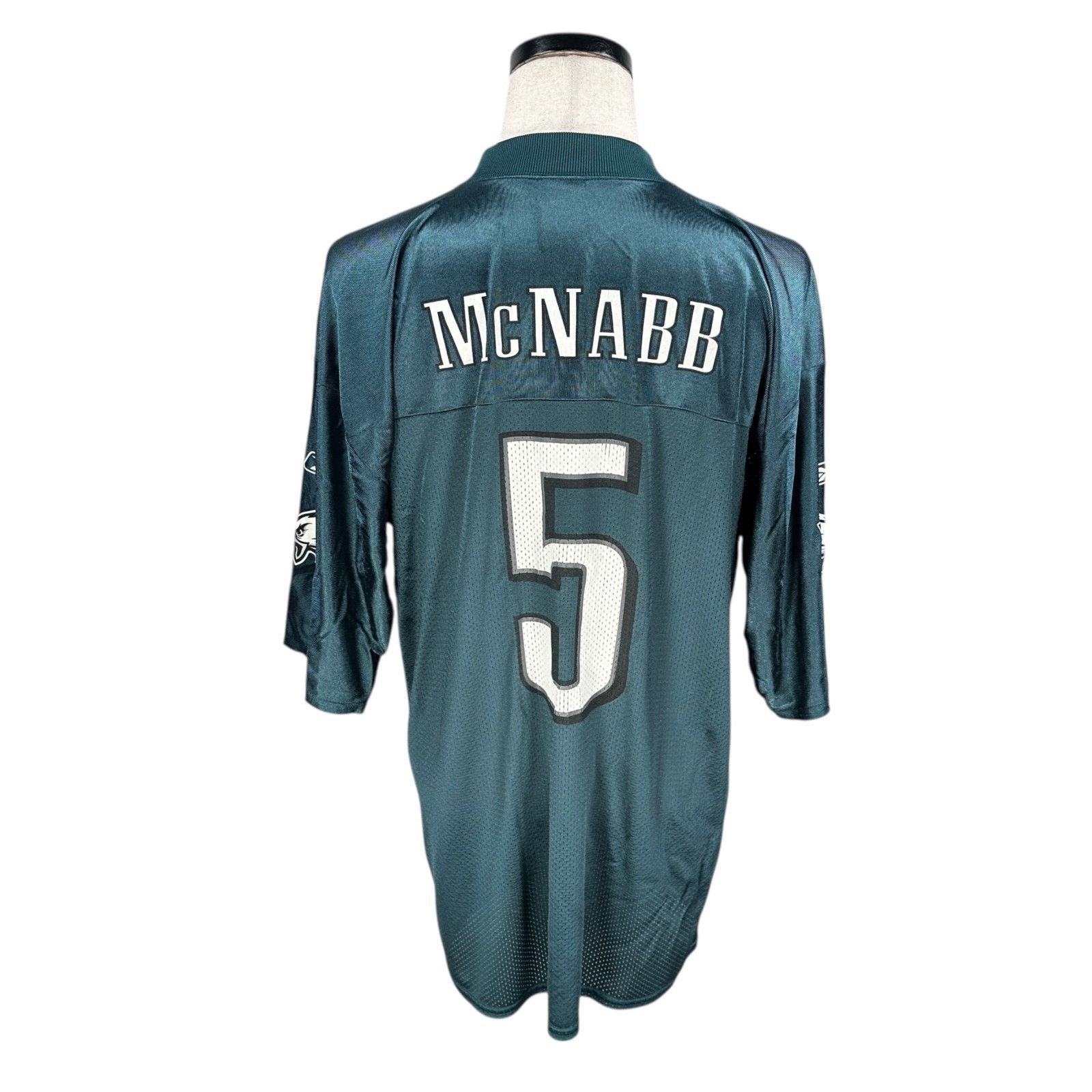 Reebok VTG Reebok NFL Philadelphia Eagles #5 Jersey Men Large Green Size US L / EU 52-54 / 3 - 2 Thumbnail