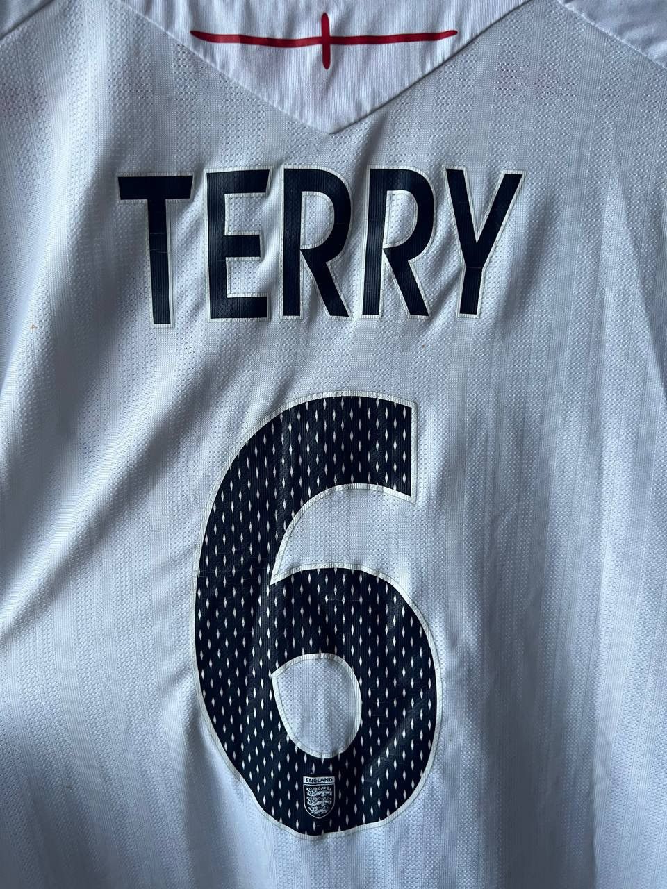 Umbro 2005/7 ENGLAND TEAM #6 TERRY HOME SOCCER JERSEY SHIRT SZ XXL Size US XXL / EU 58 / 5 - 14 Thumbnail
