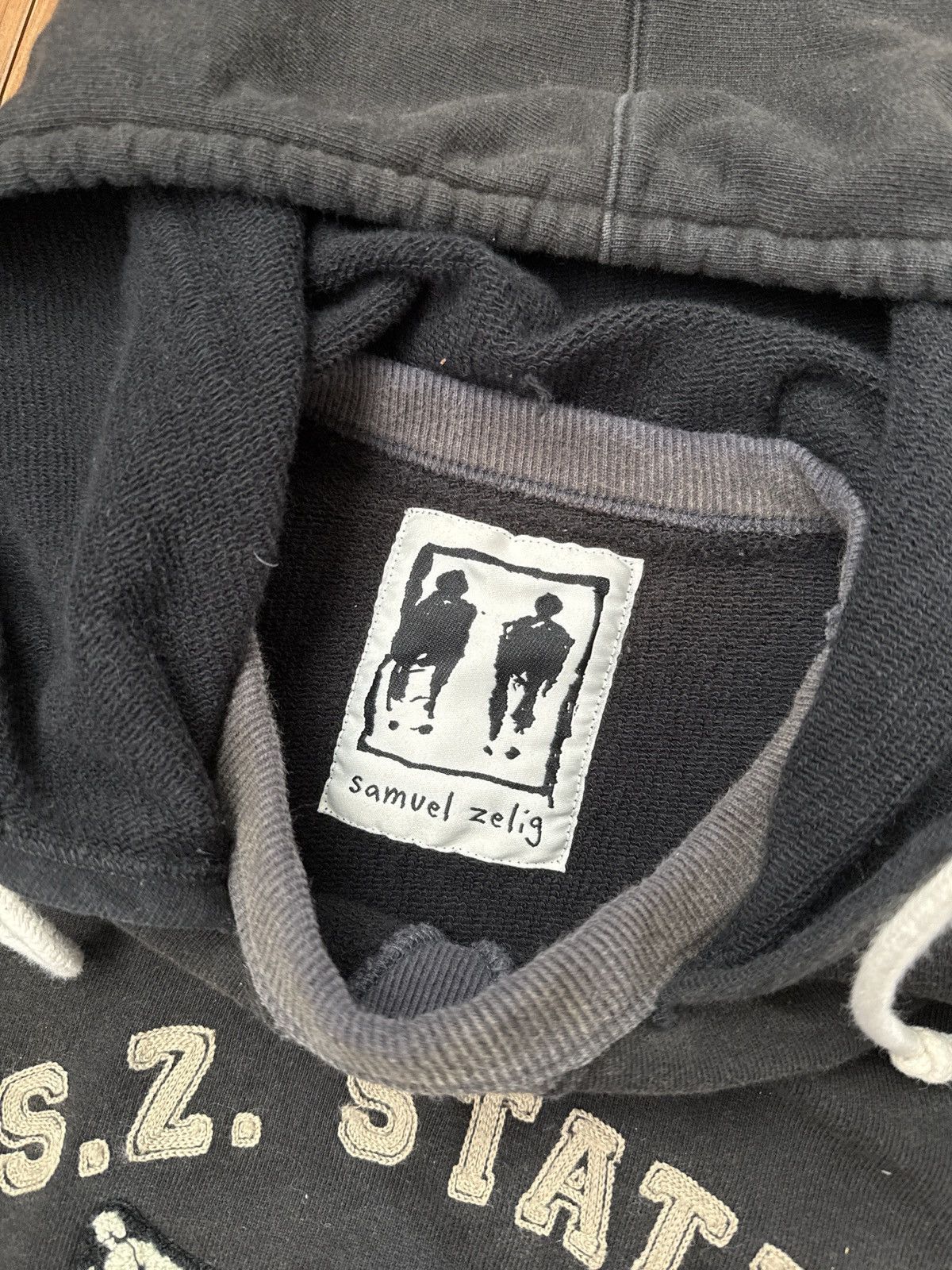 Samuel Zelig Samuel Zelig SZ State Theatre Co Black After Hood Hoodie Size US M / EU 48-50 / 2 - 2 Thumbnail