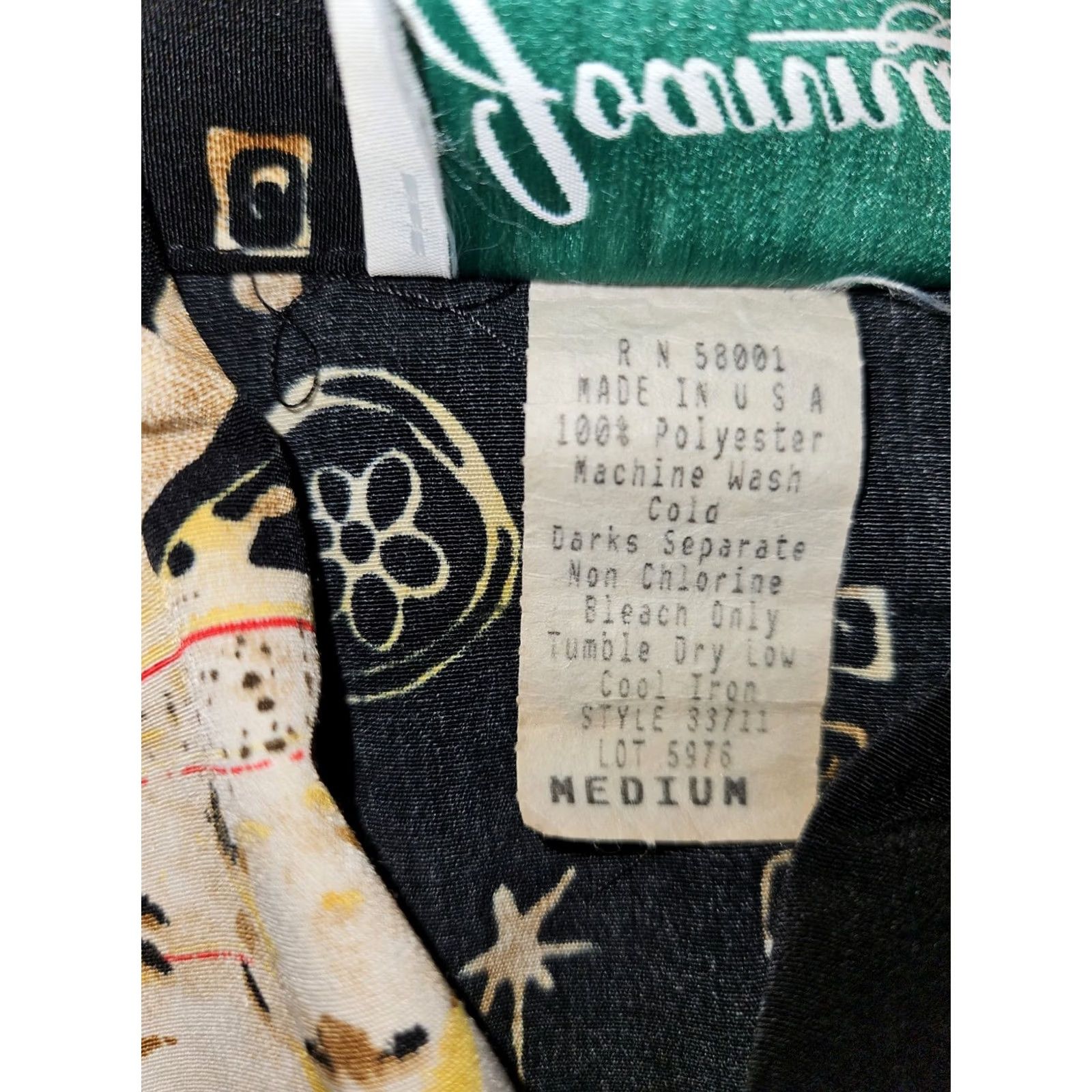 Vintage VINTAGE Joanna Blouse Shirt Womens Long Sleeve Casual Workwear 42in Chest Black M Medium 24.5in Shoulder to Hem Size M / US 6-8 / IT 42-44 - 2 Thumbnail