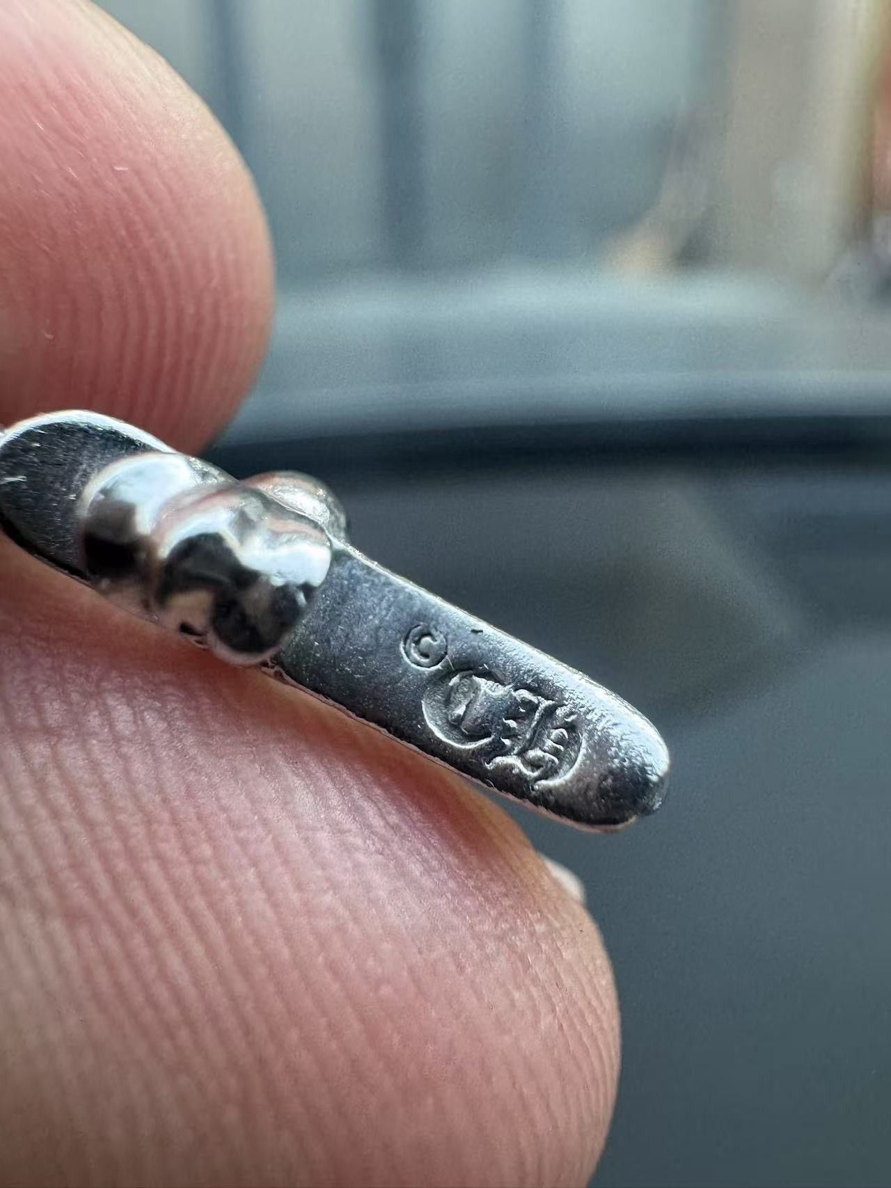 Chrome Hearts Chrome Hearts Whitegold Babyfat with Diamonds Size ONE SIZE - 9 Thumbnail