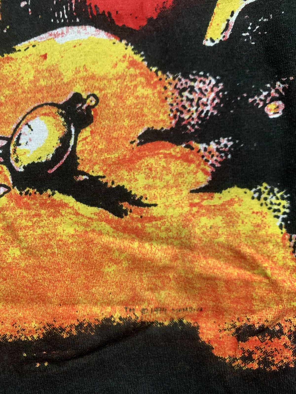 Vintage Vtg Sanda Kuwait PUSHEAD EVIL SANTA Rags 72 all over print Size US XL / EU 56 / 4 - 2 Thumbnail