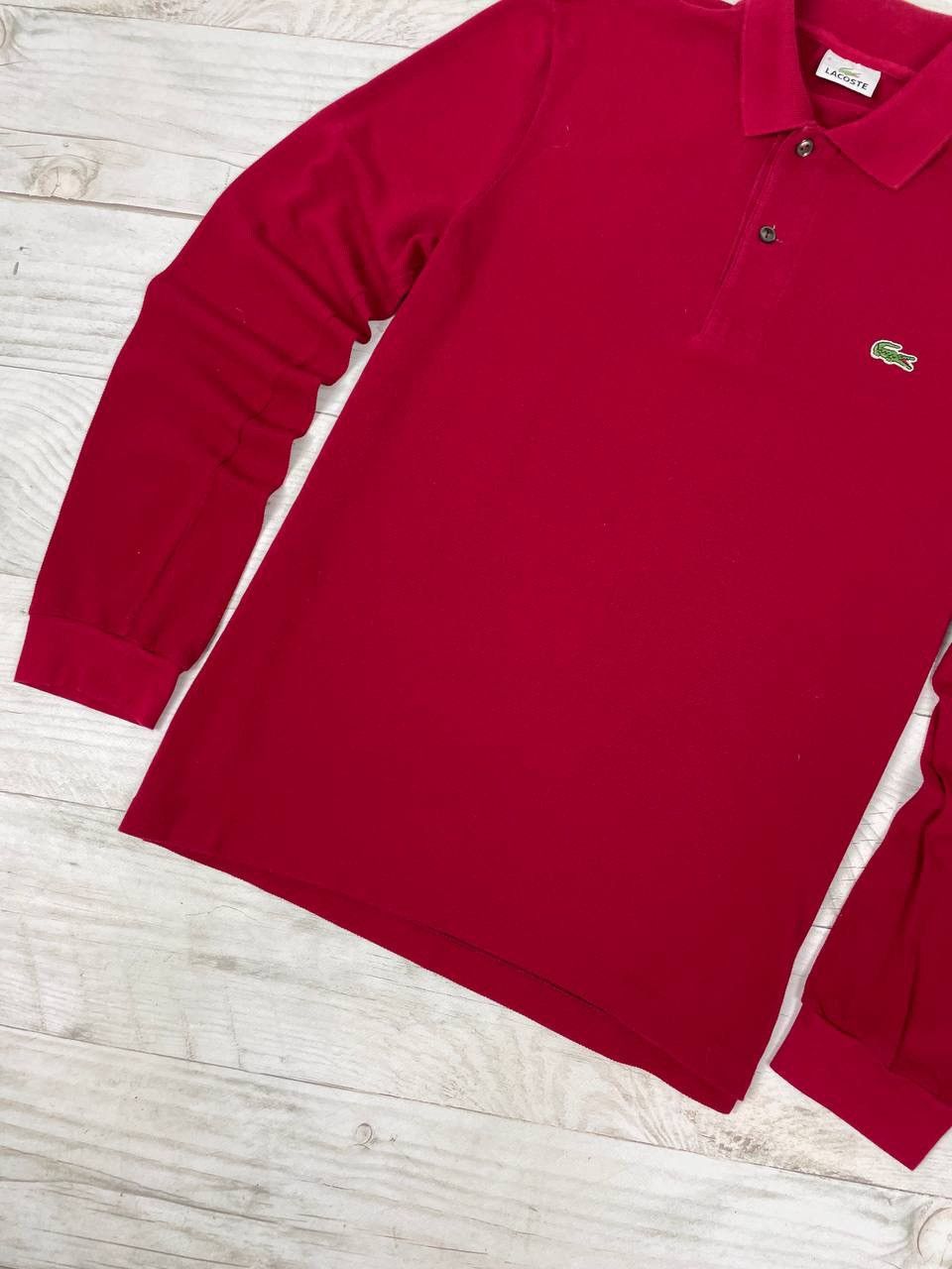 Lacoste Vintage Lacoste Polo Shirt Long Sleeve Size US M / EU 48-50 / 2 - 3 Thumbnail
