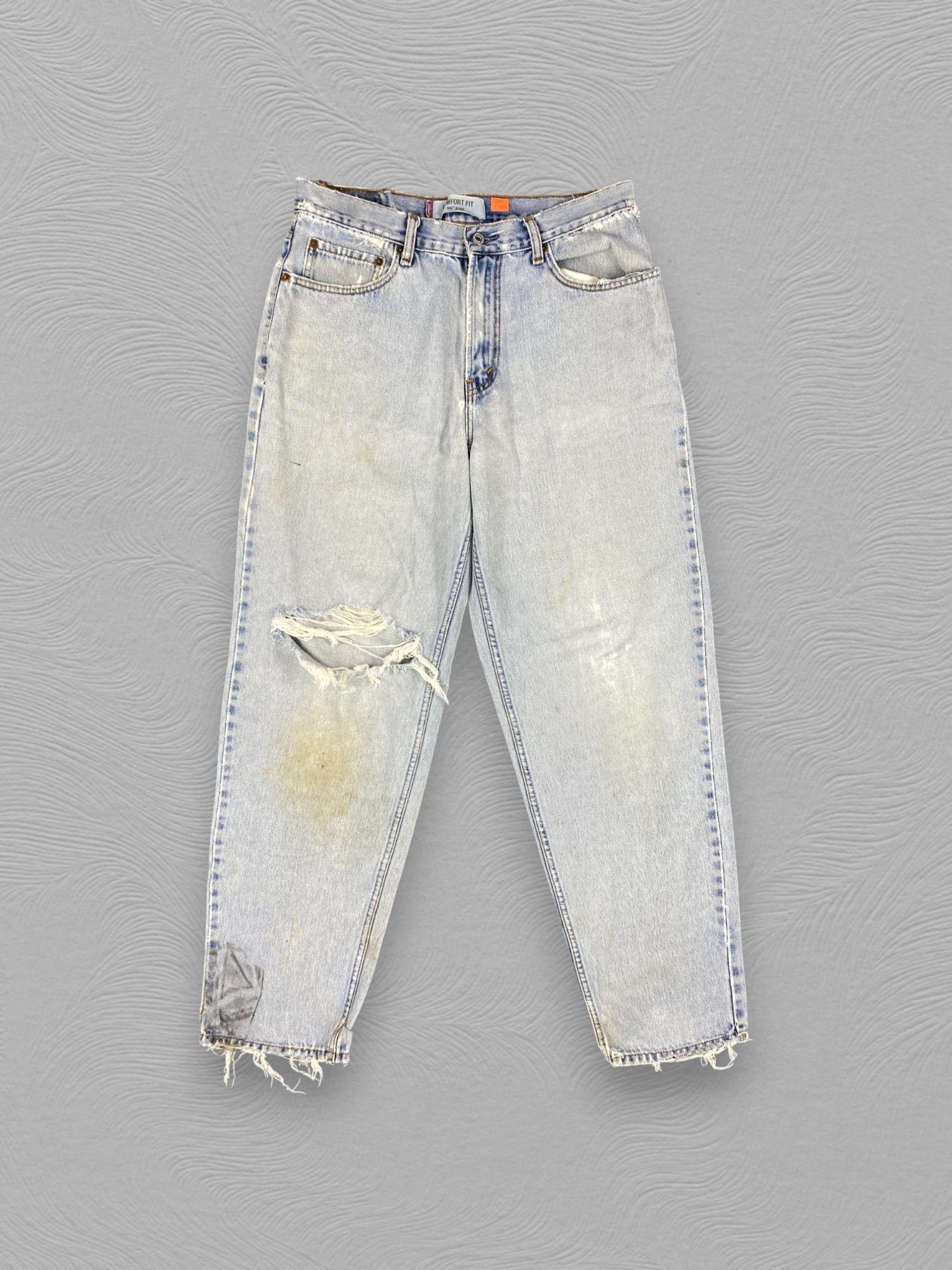 Levi's Light Blue Wash Vintage Levi's 560 33x32.5 Denim -JN1725 Size US 33 - 1 Thumbnail