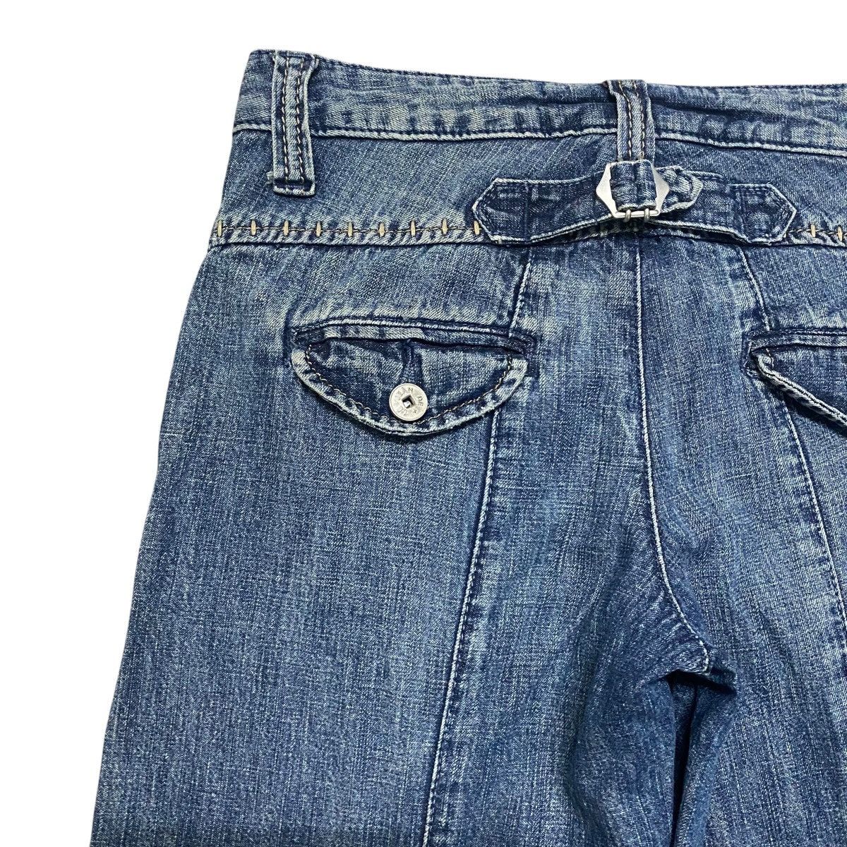 Marithe + Francois Girbaud Marithe Francois Girbaud Denim Super Flare Low Rise Jeans Size 28" / US 6 / IT 42 - 11 Thumbnail