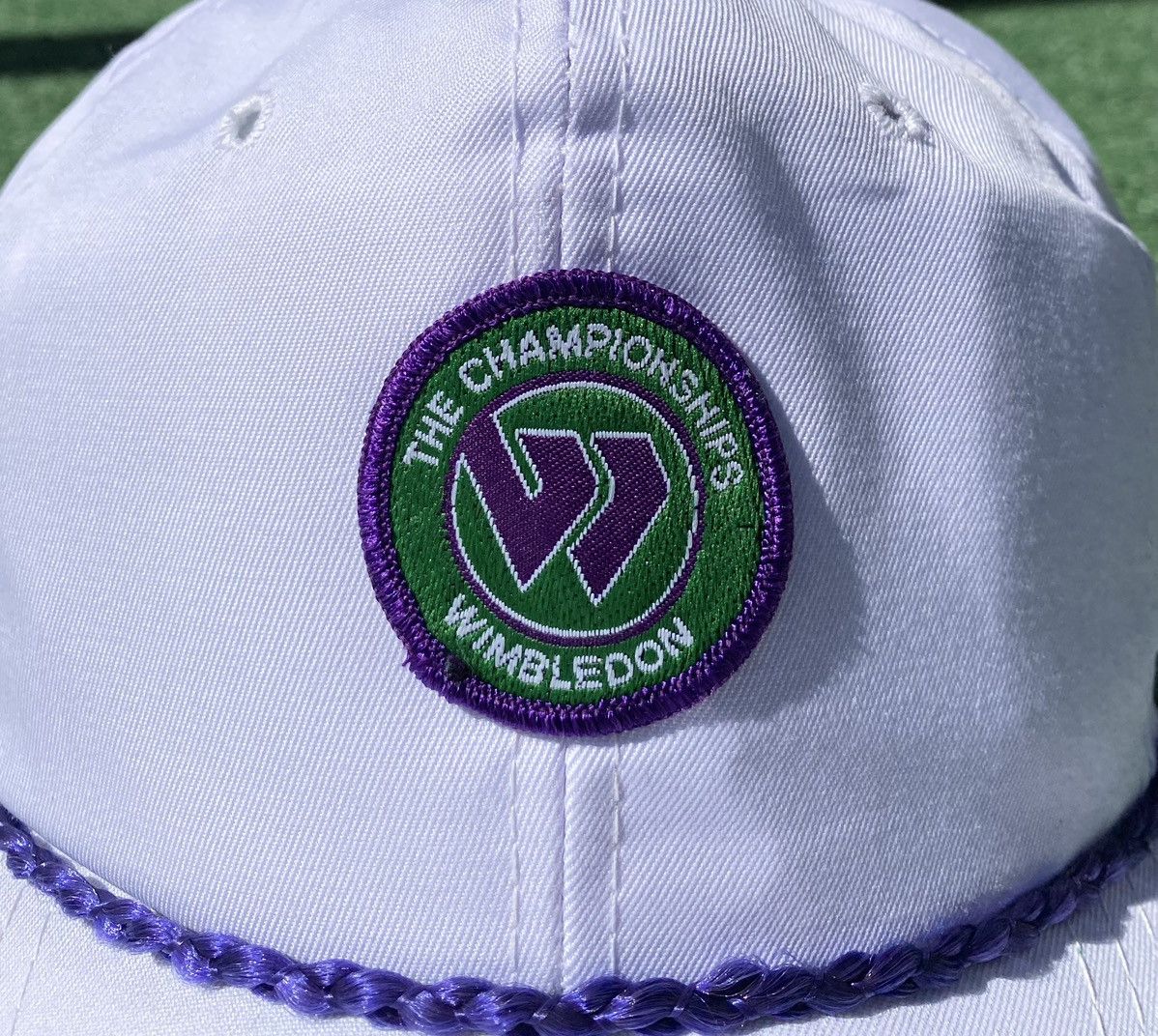 Other Rare Vintage 90’s Wimbledon The Championship Tennis Hat Size ONE SIZE - 2 Thumbnail