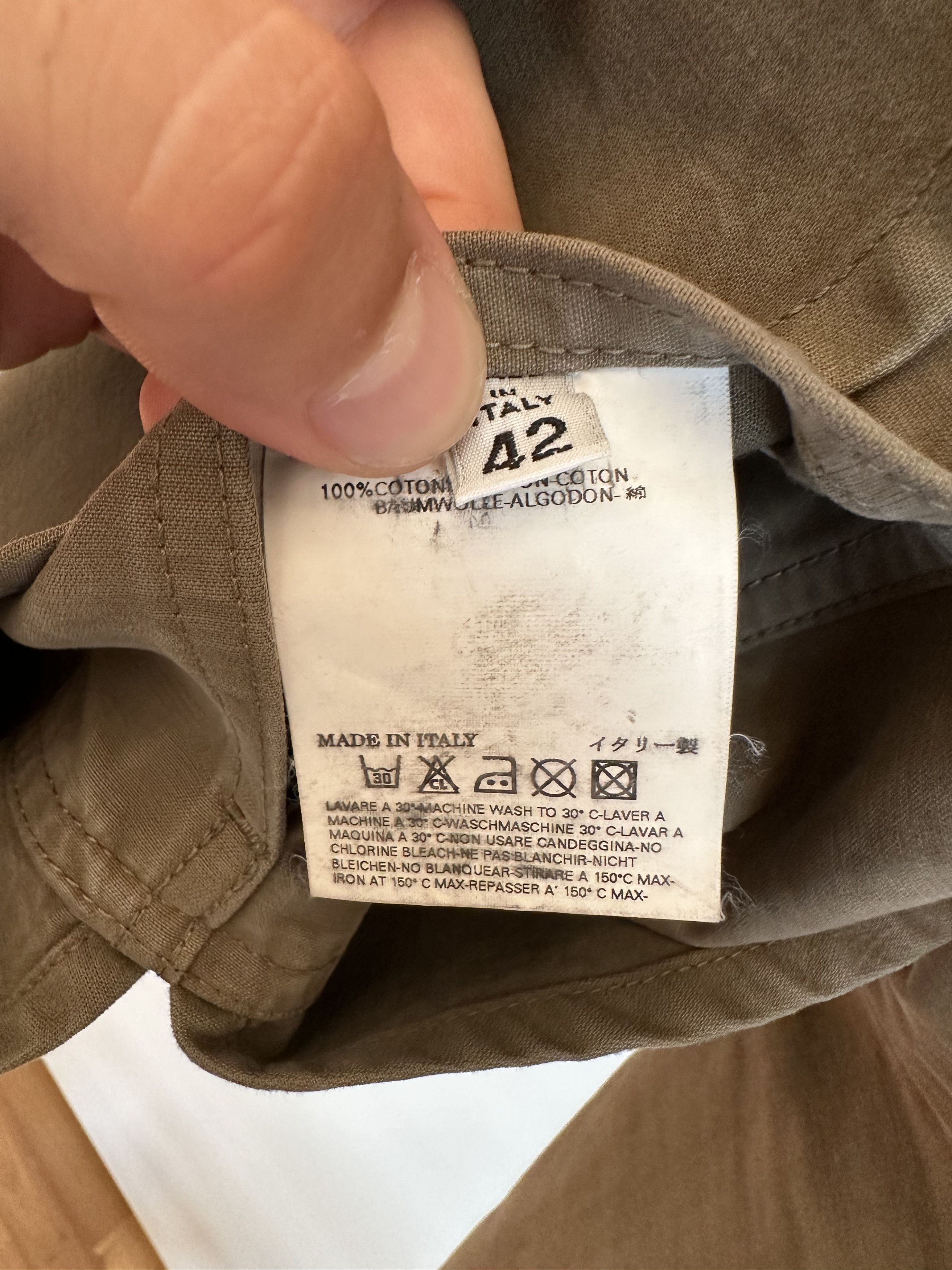 Maison Margiela TRANSFORMABLE 2 LENGTH GARMENT Size US XS / EU 42 / 0 - 8 Thumbnail