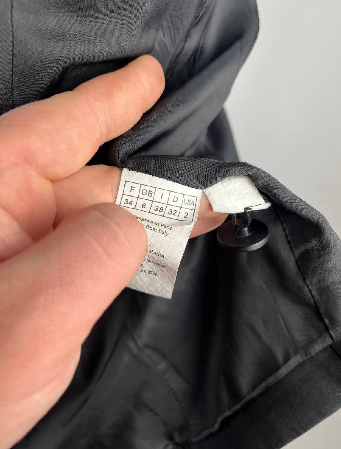 Dior Hedi Slimane Black Dior Blazer Size XS / US 0-2 / IT 36-38 - 6 Thumbnail