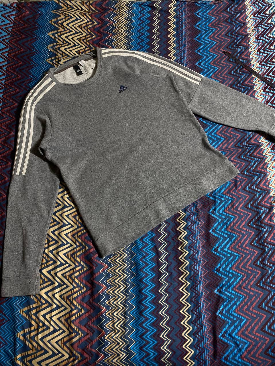 Adidas × Vintage Adidas Vintage Y2K Hype oversize creamy Sweatshirt rare Size US XXL / EU 58 / 5 - 10 Thumbnail