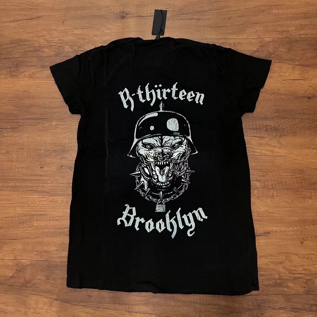 R13 R-13 Rock and Roll Printed T-shirt Size US XS / EU 42 / 0 - 1 Thumbnail