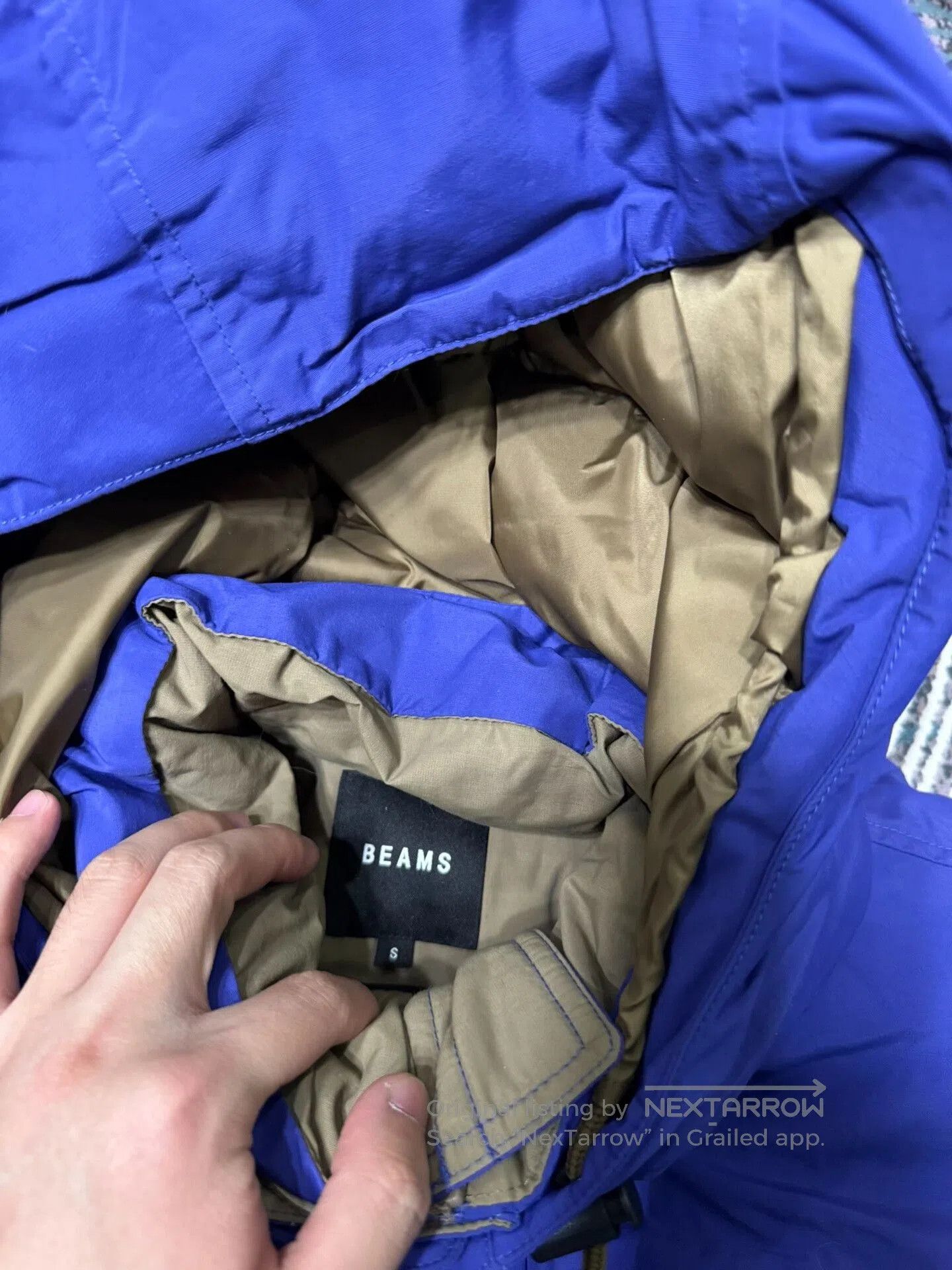 Beams Japan BEAMS CEBONNER 750 Fill Waterproof Down Jacket. Size US S / EU 44-46 / 1 - 2 Thumbnail