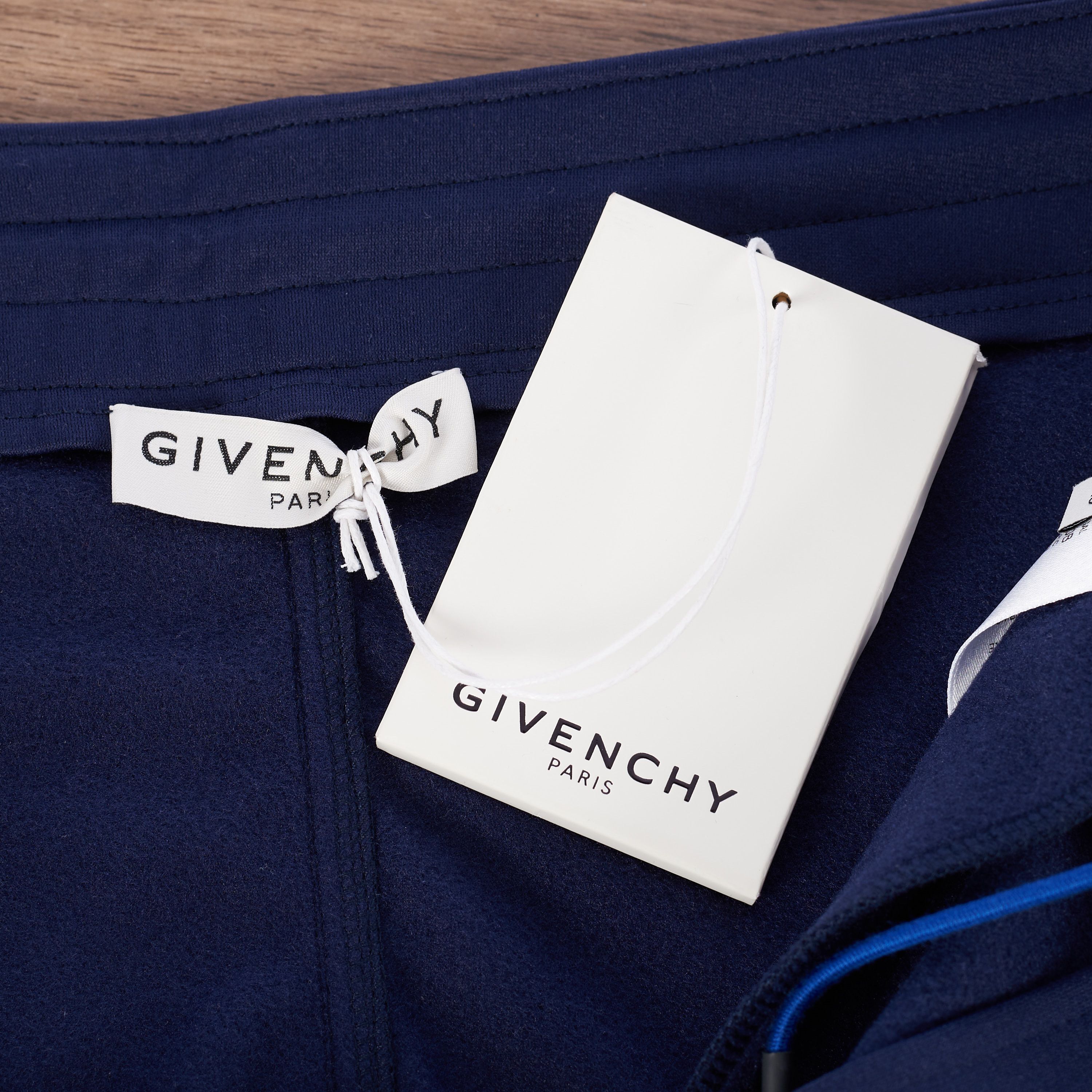 Givenchy Blue Jogging Pants - Logo Detail, Zip Pockets Size XS Size US 26 / EU 42 - 9 Thumbnail