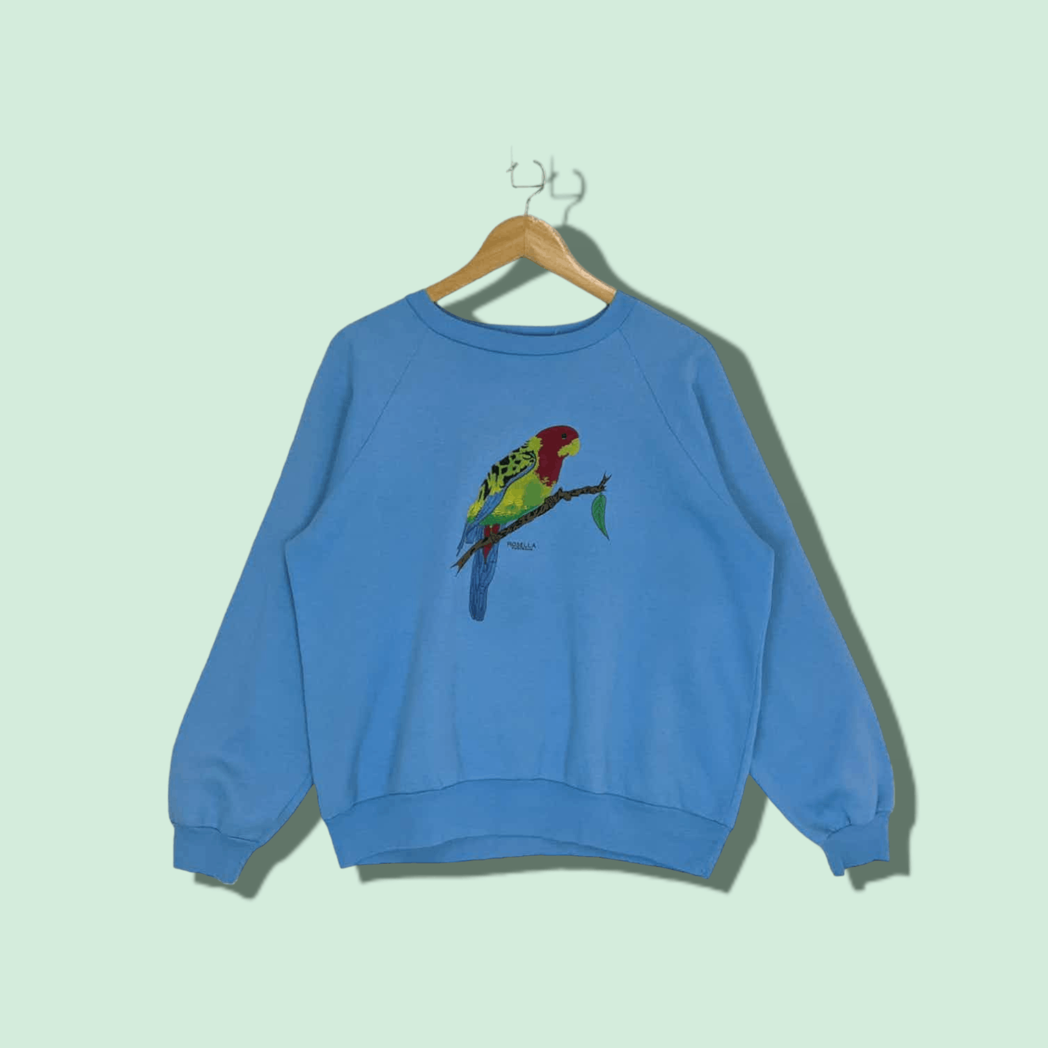 Vintage Vintage 80's ROSELLA Australia Bird Jumper Sweatshirt Size M / US 6-8 / IT 42-44 - 1 Thumbnail